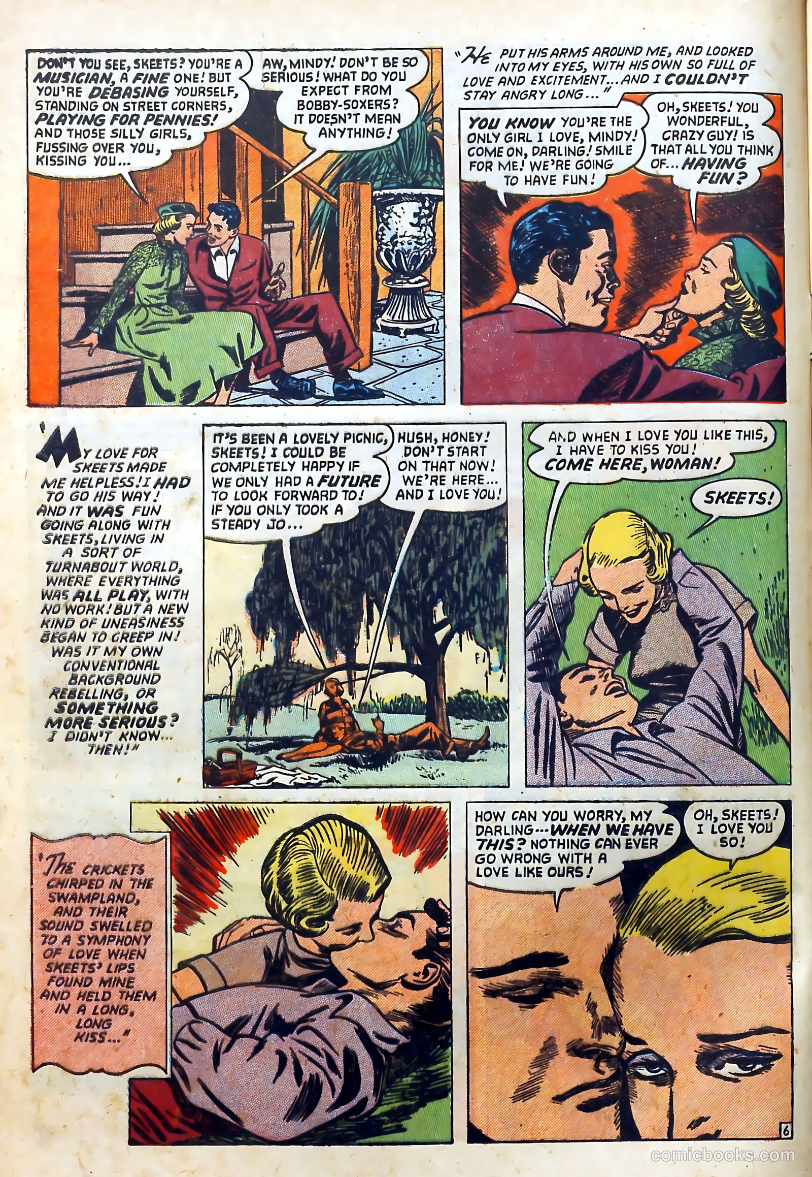 Love Diary #35 (1953) — page 8 of 36