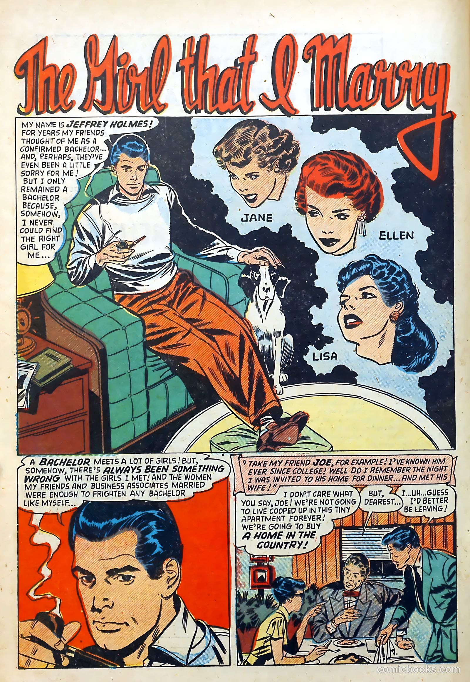 Love Diary #35 (1953) — page 14 of 36