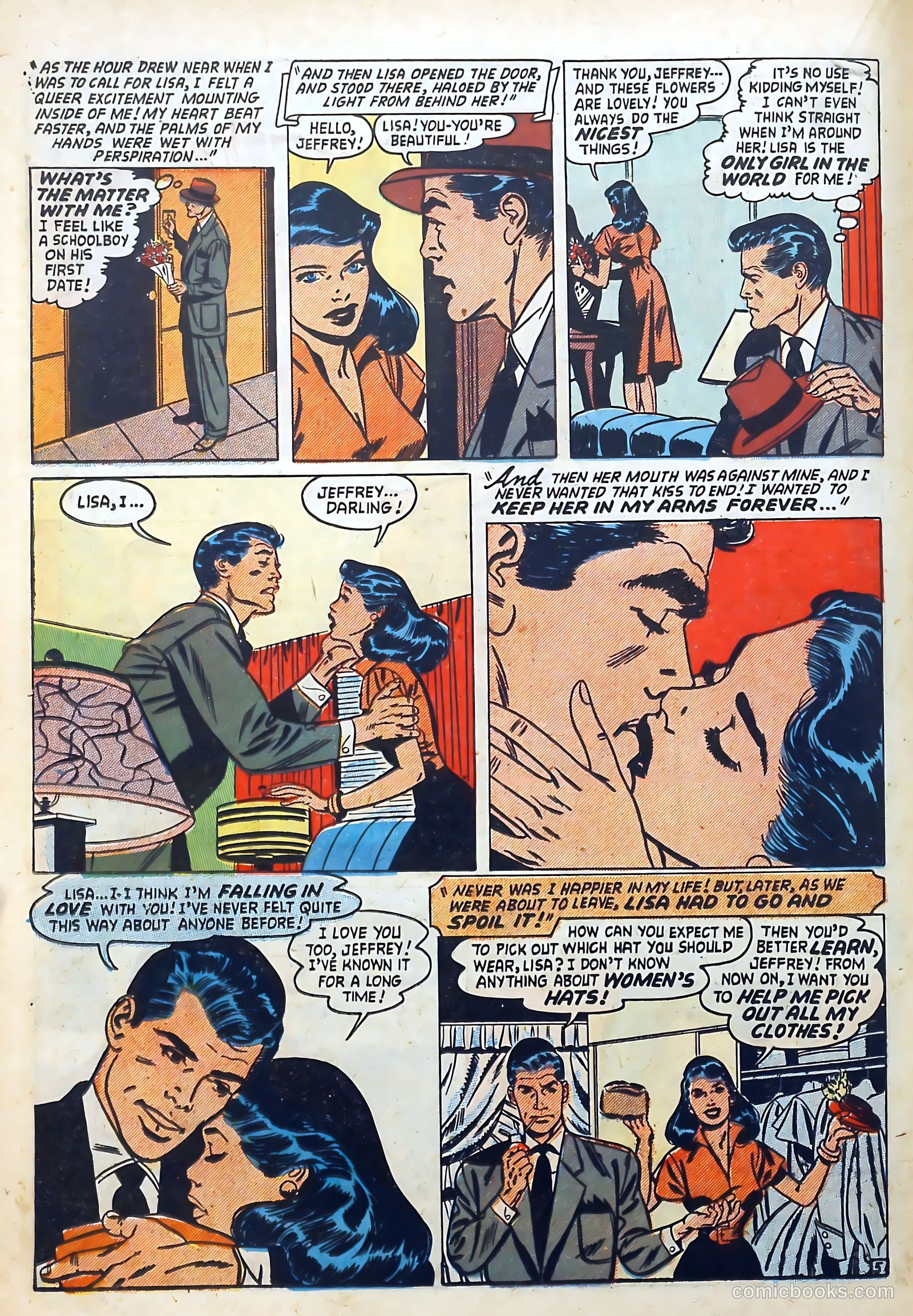 Love Diary #35 (1953) — page 18 of 36