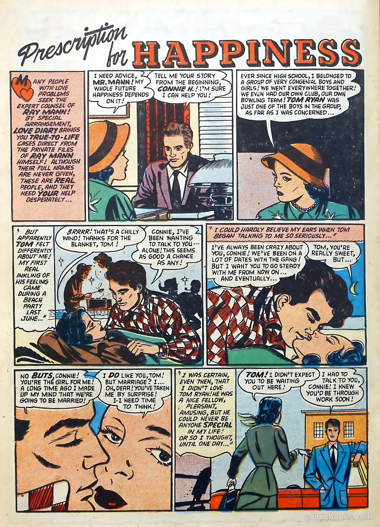 Love Diary #35 (1953) — page 22 of 36