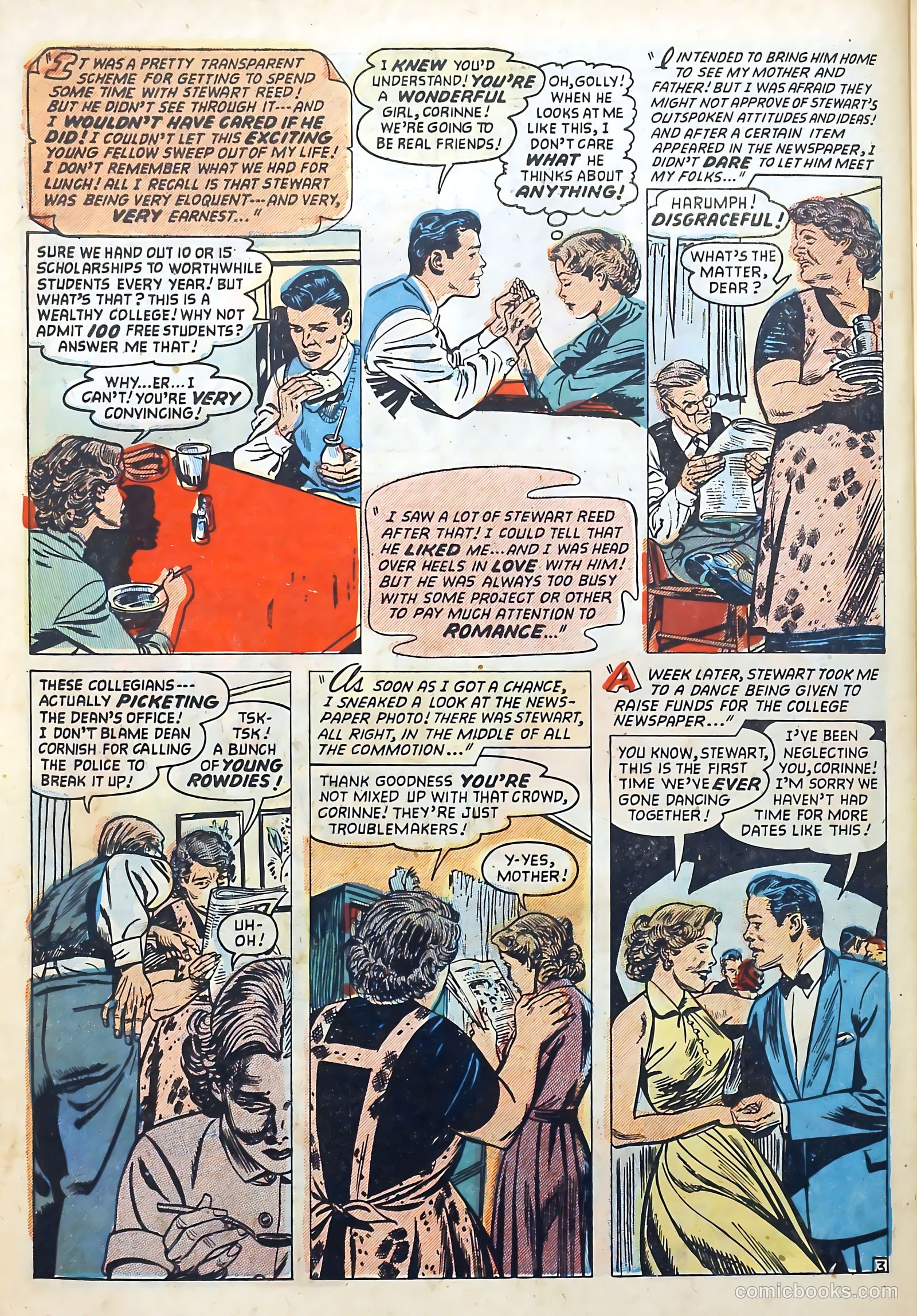 Love Diary #35 (1953) — page 30 of 36