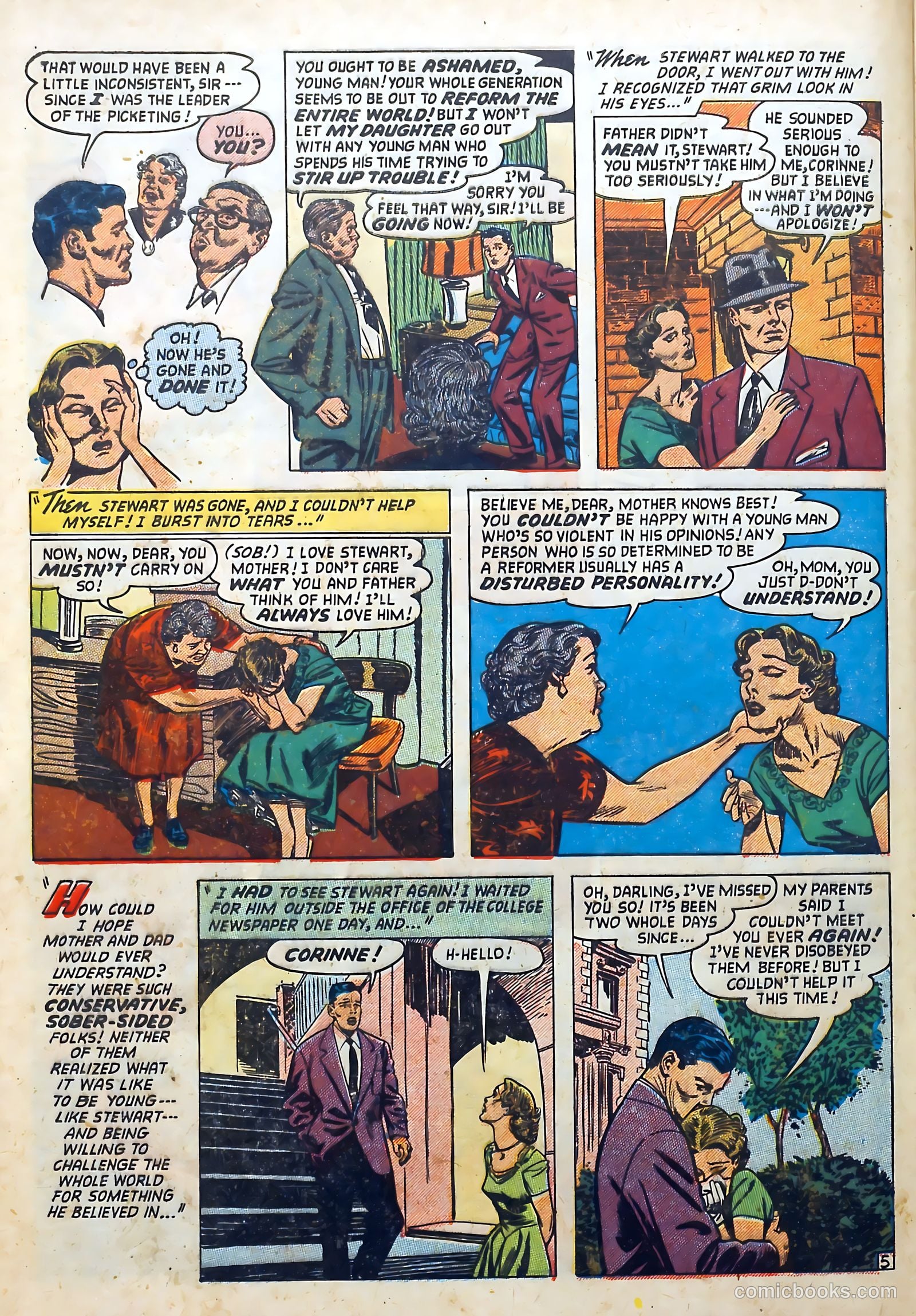 Love Diary #35 (1953) — page 32 of 36