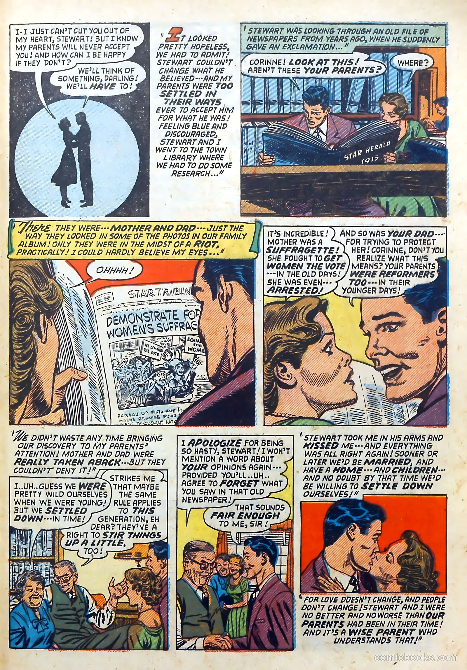 Love Diary #35 (1953) — page 33 of 36
