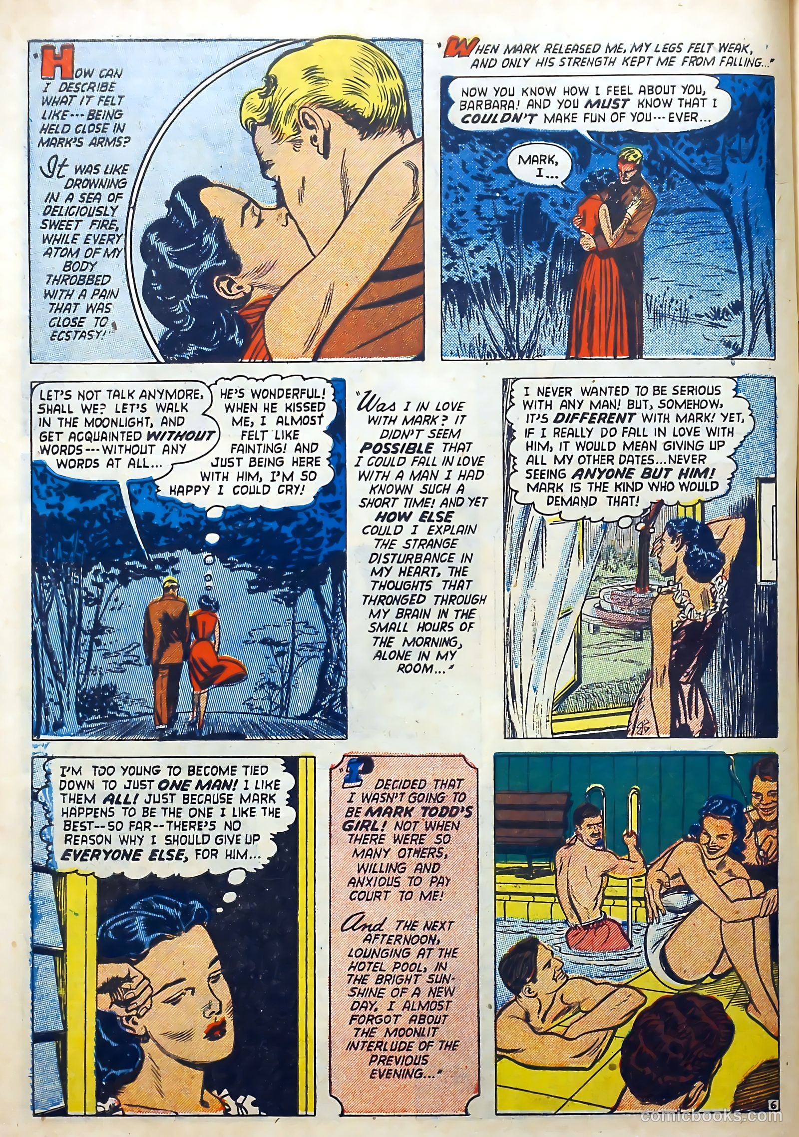Love Diary #38 (1953) — page 8 of 36