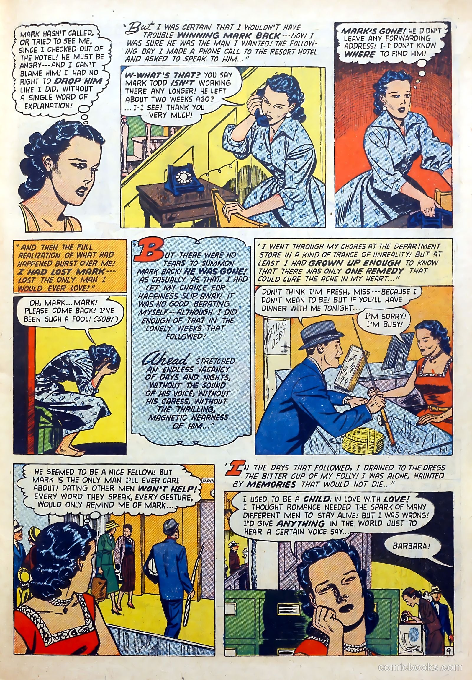 Love Diary #38 (1953) — page 11 of 36