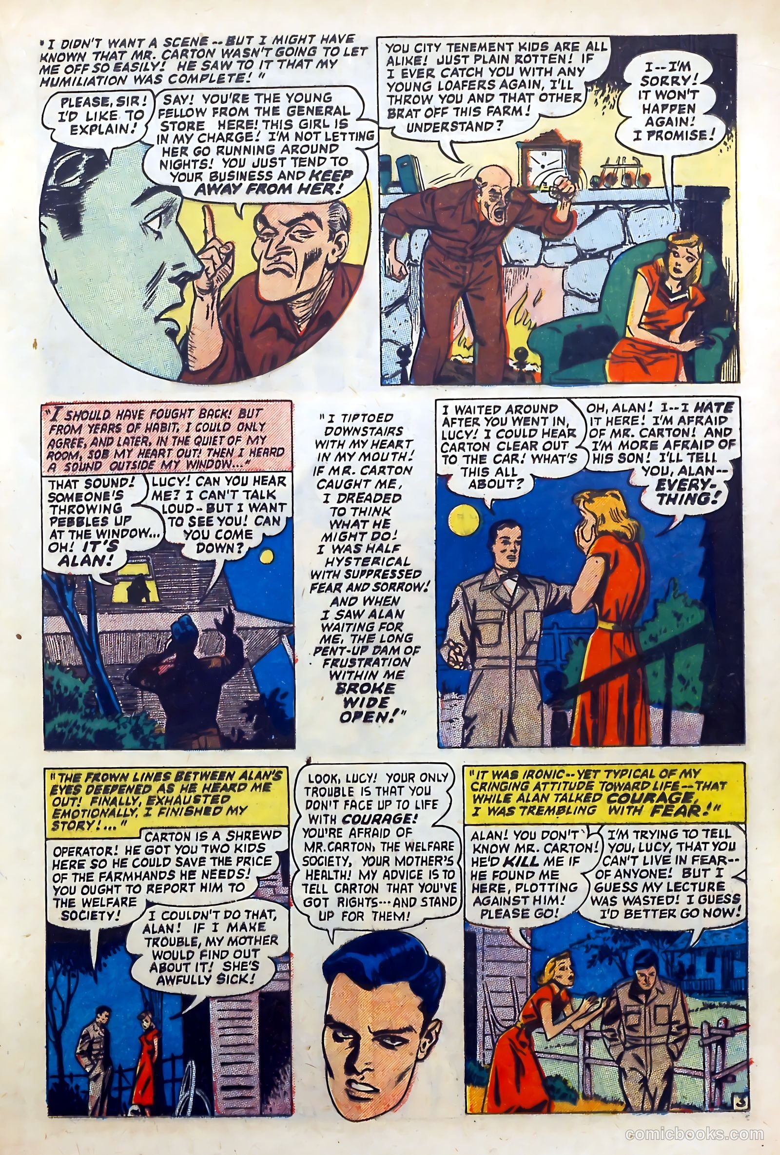 Love Diary #38 (1953) — page 17 of 36