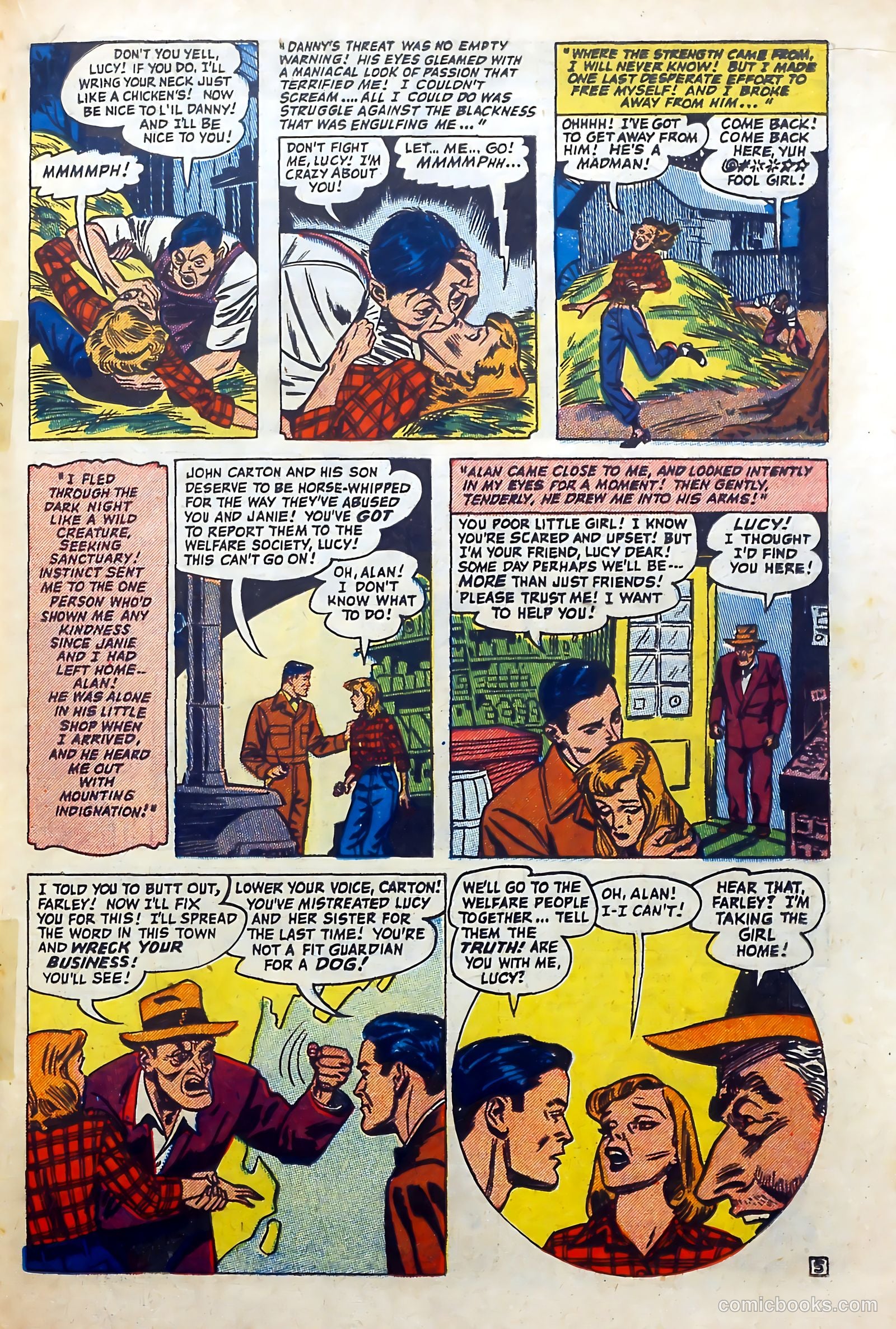 Love Diary #38 (1953) — page 19 of 36