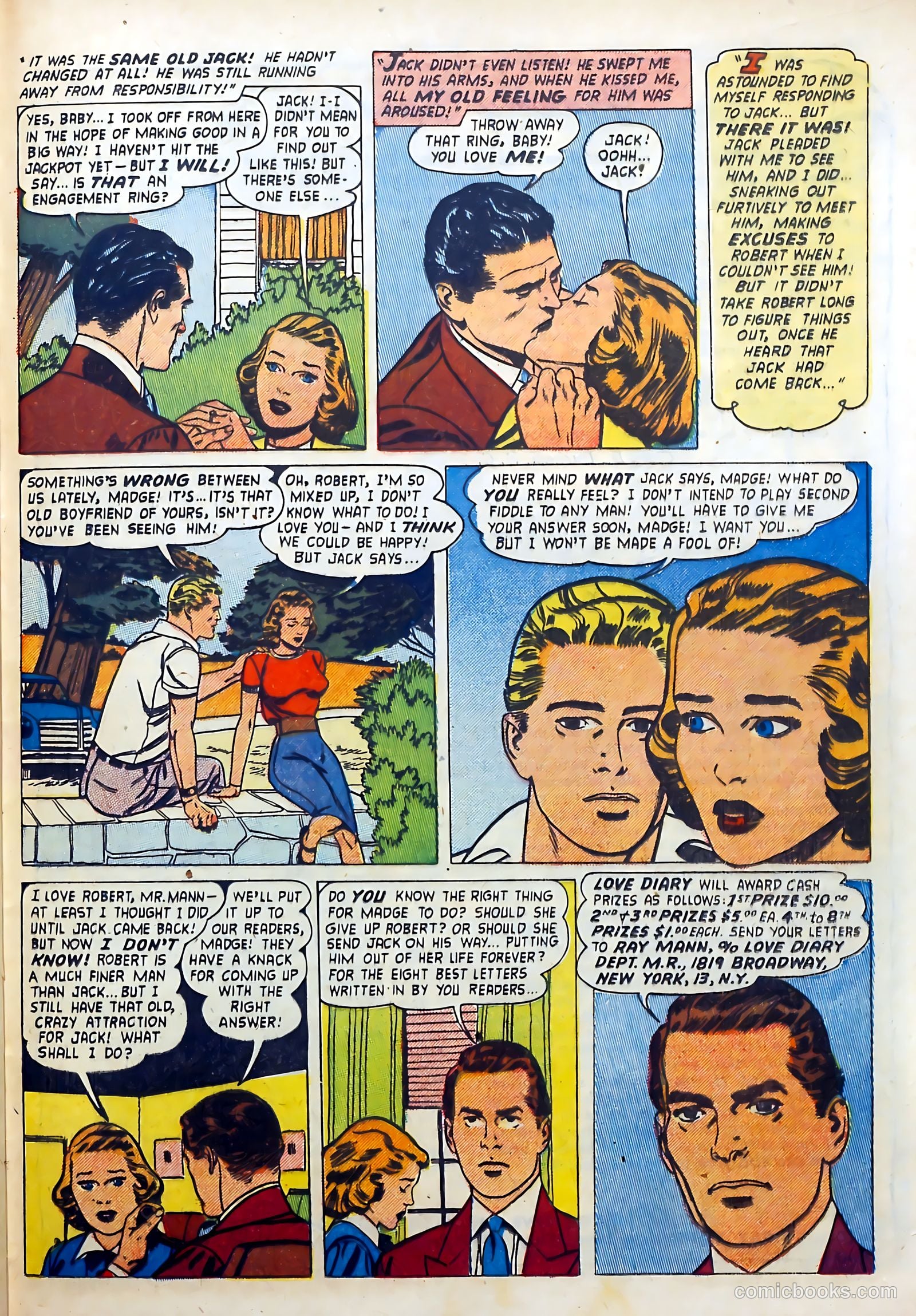 Love Diary #38 (1953) — page 25 of 36