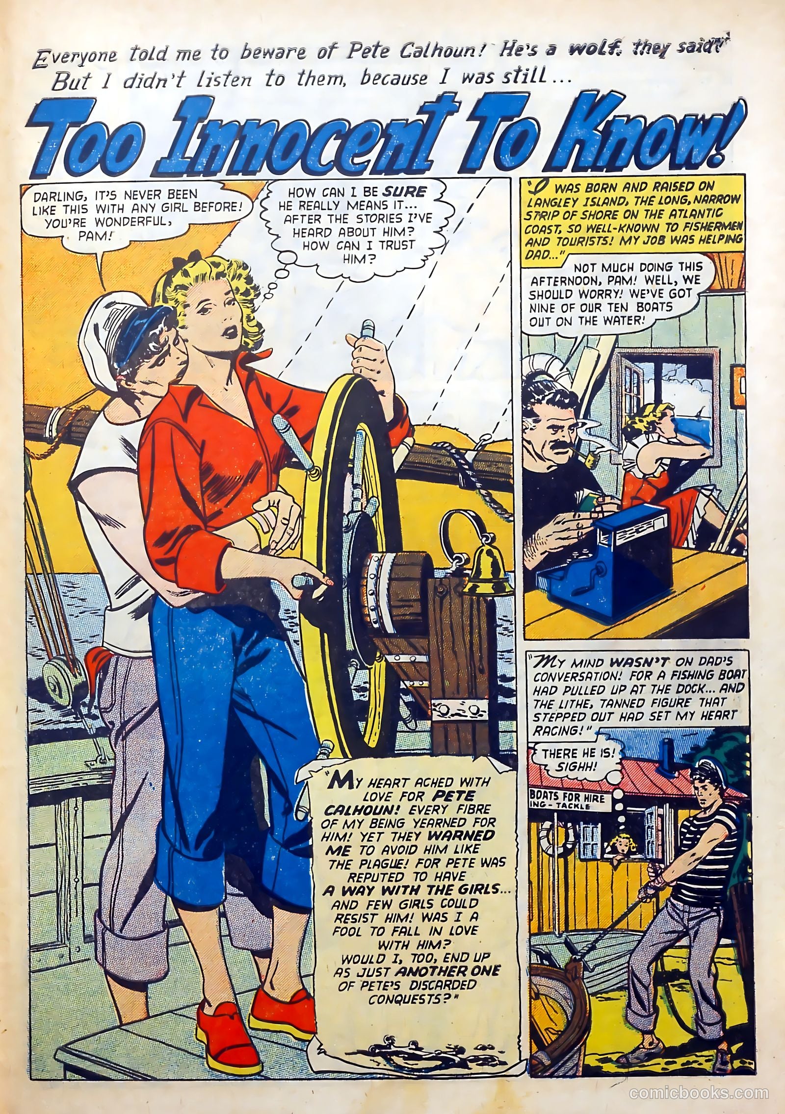 Love Diary #38 (1953) — page 27 of 36