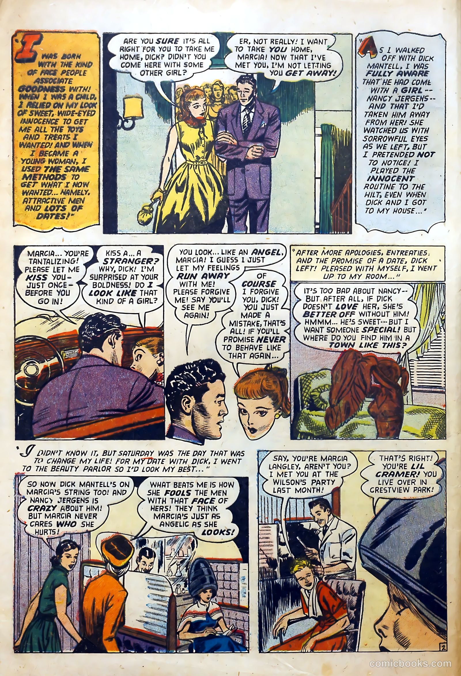 Love Diary #39 (1954) — page 4 of 36