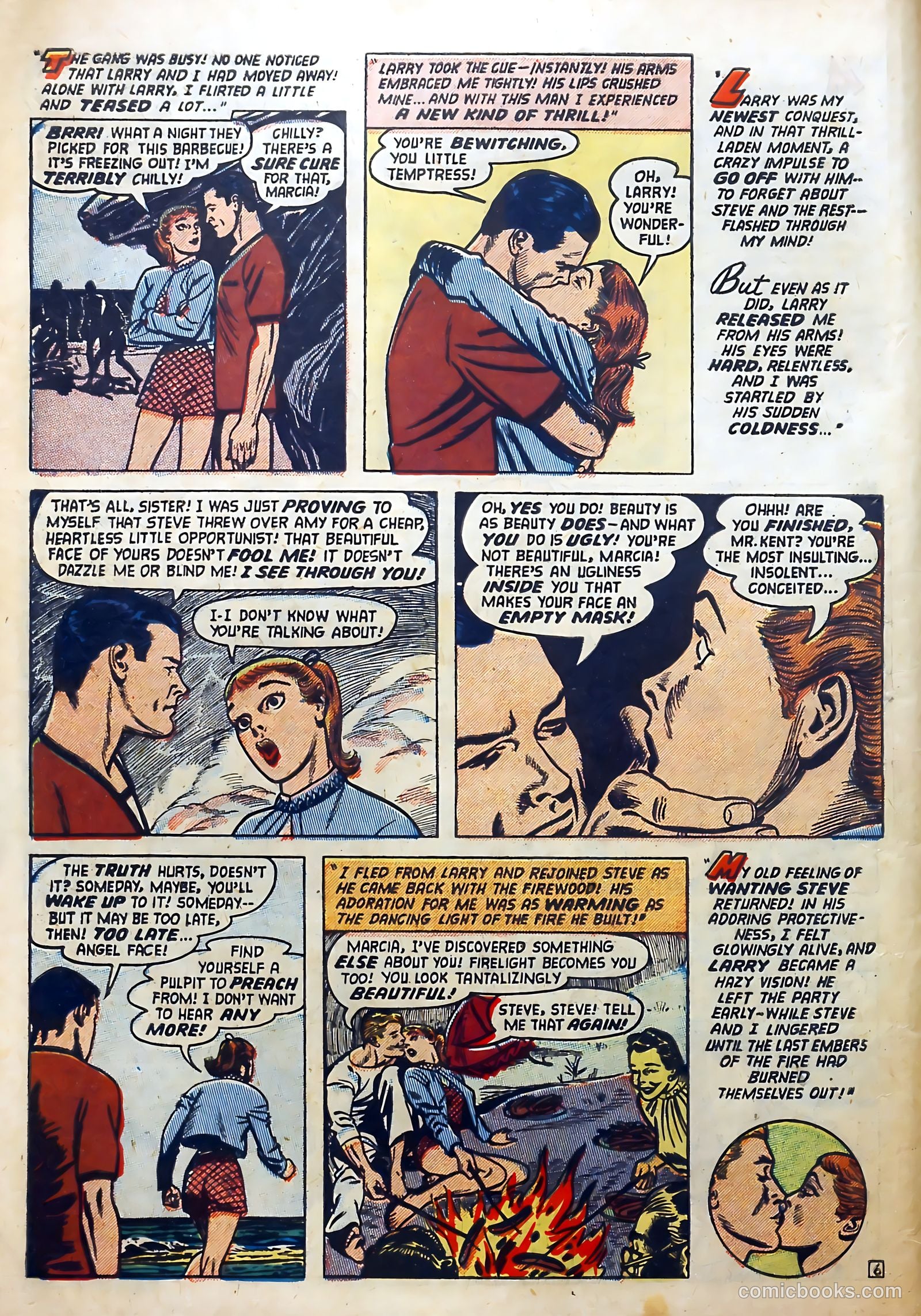Love Diary #39 (1954) — page 8 of 36