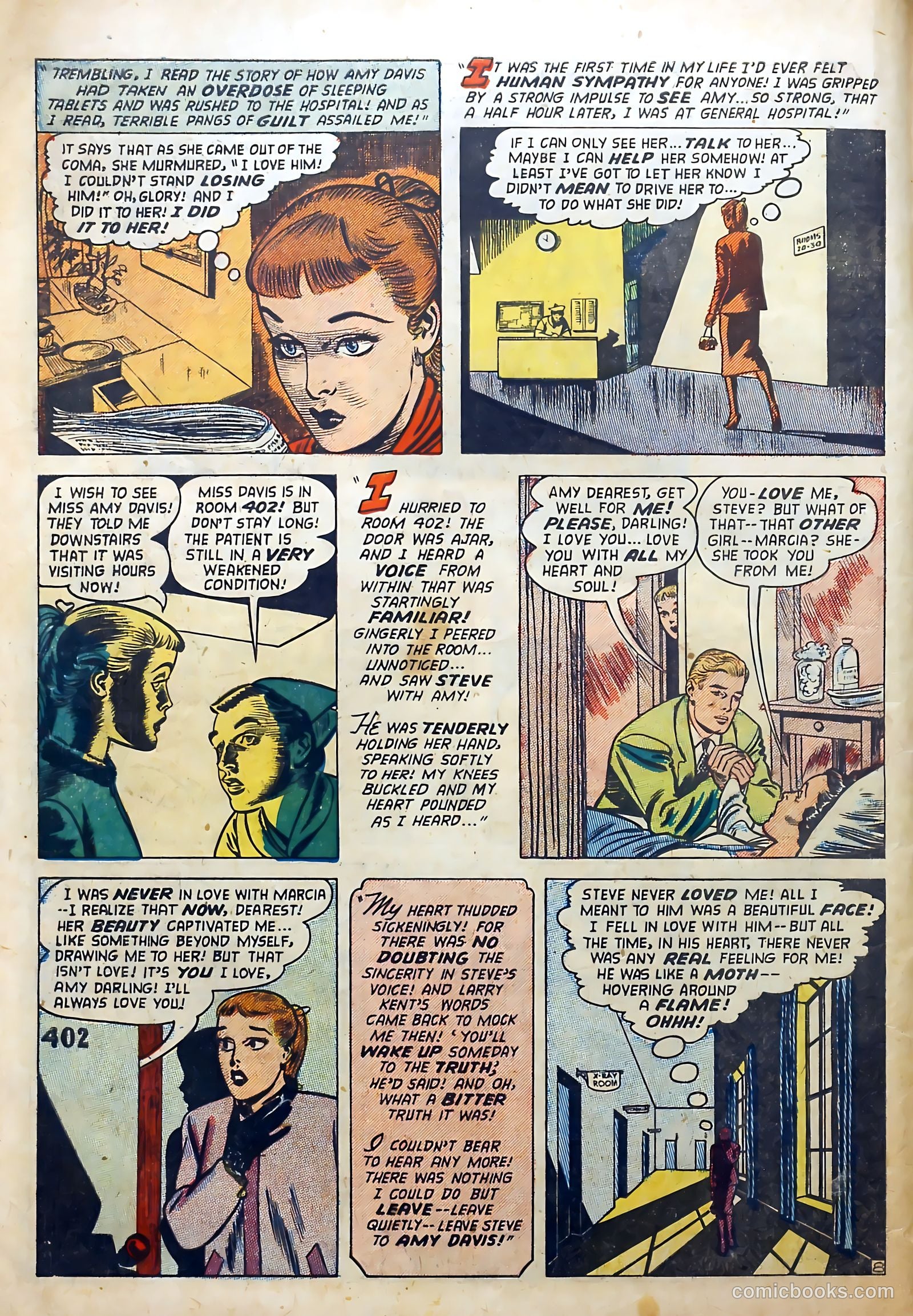 Love Diary #39 (1954) — page 10 of 36