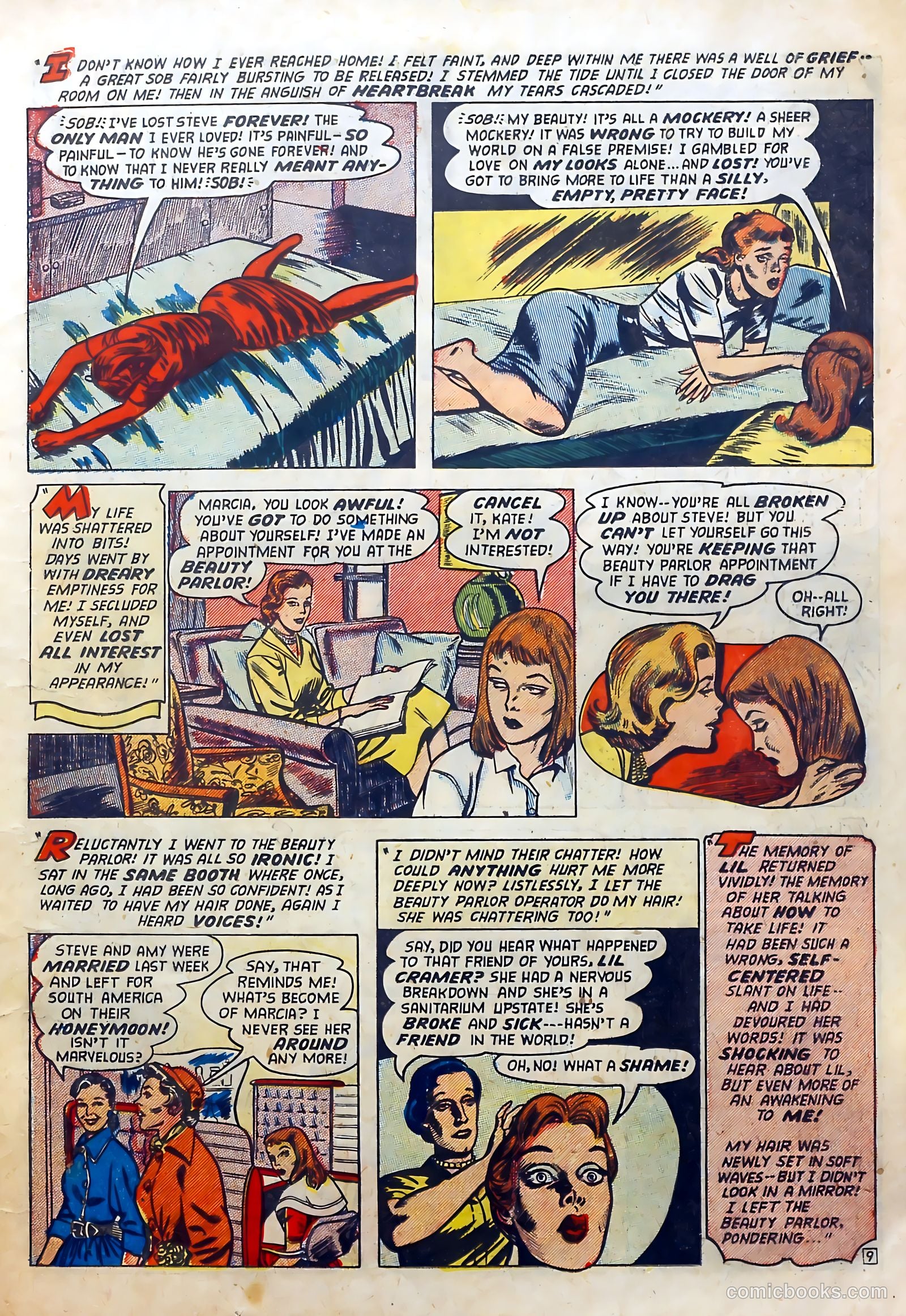 Love Diary #39 (1954) — page 11 of 36