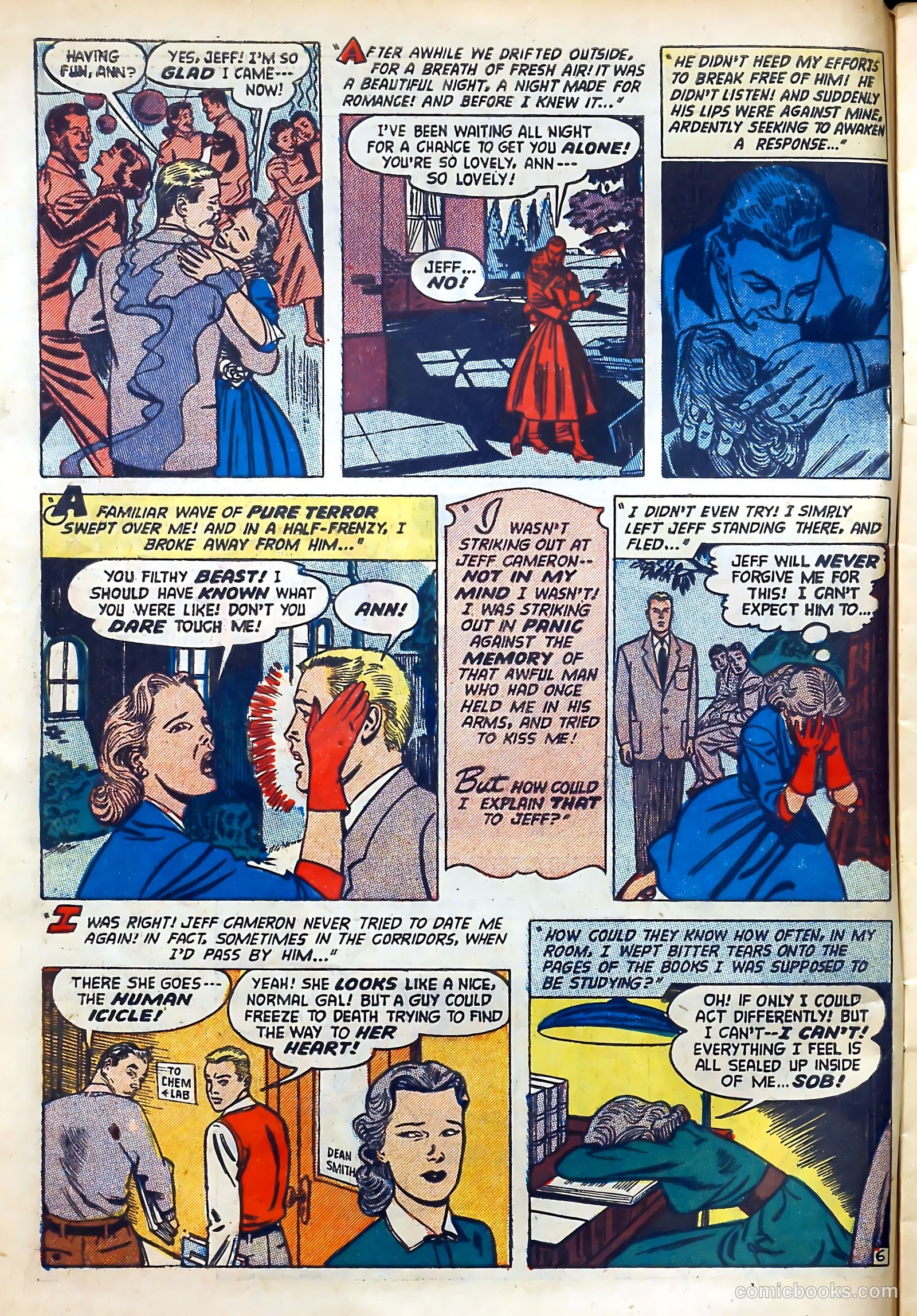 Love Diary #40 (1954) — page 8 of 36