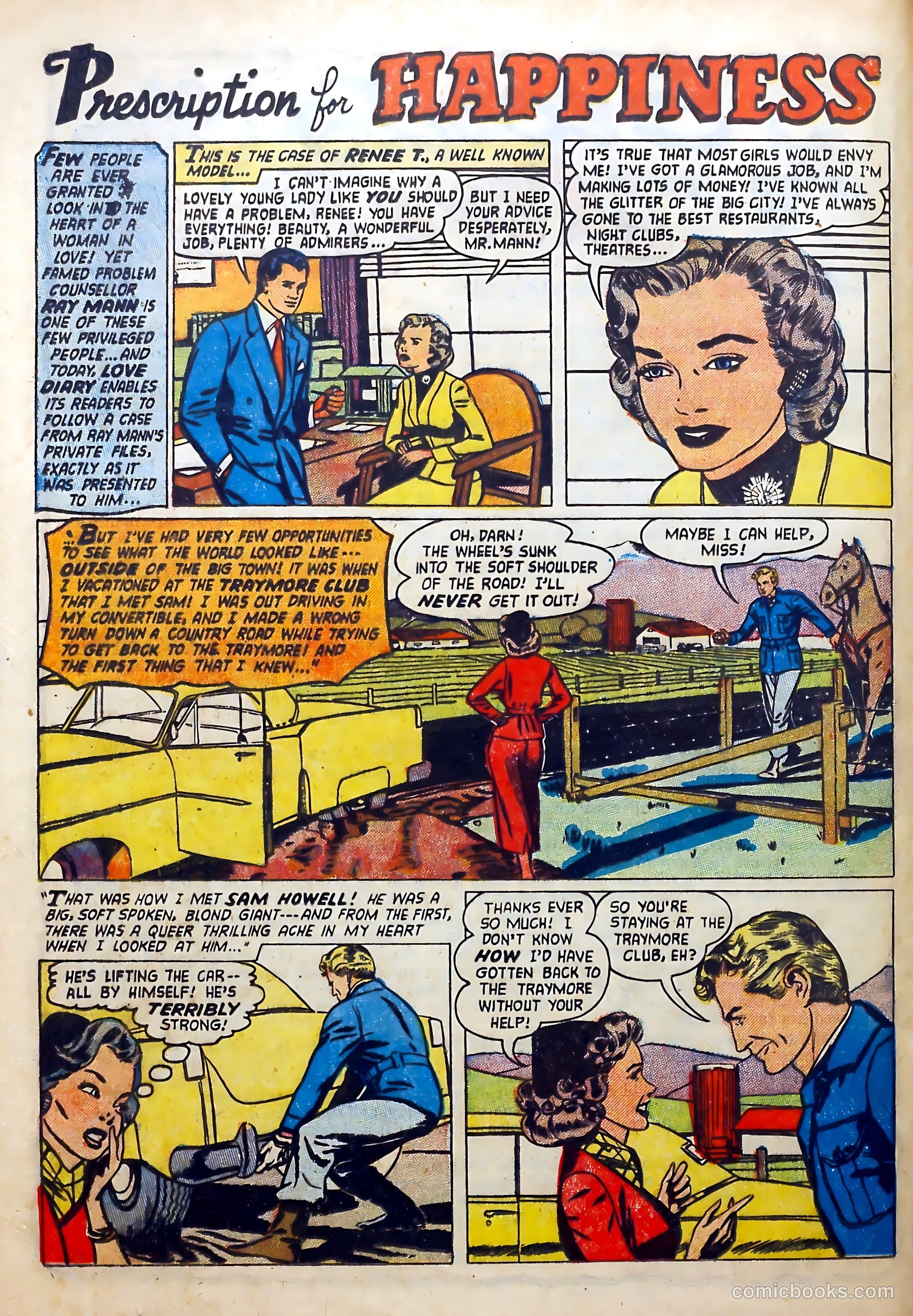 Love Diary #40 (1954) — page 22 of 36