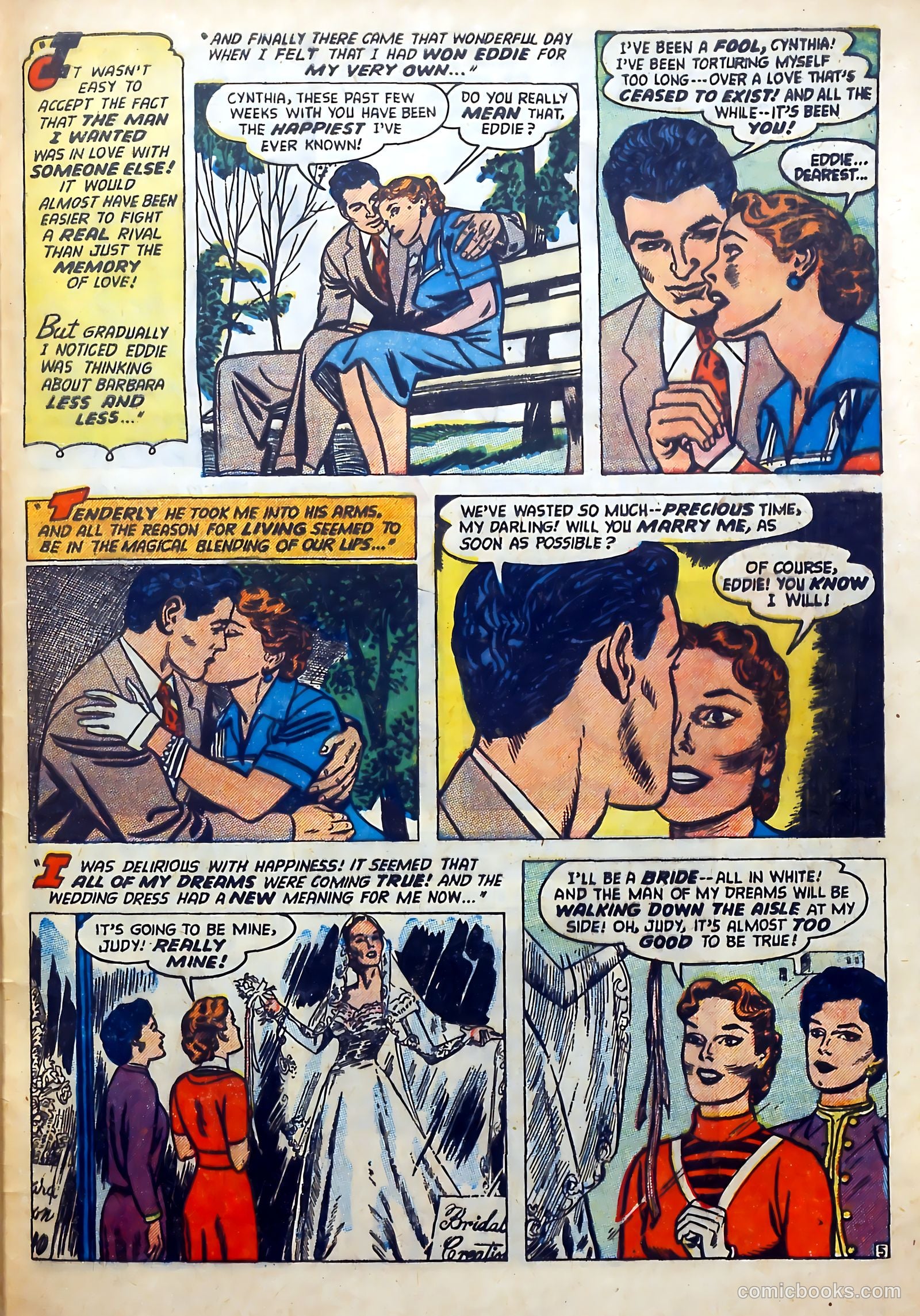 Love Diary #40 (1954) — page 31 of 36