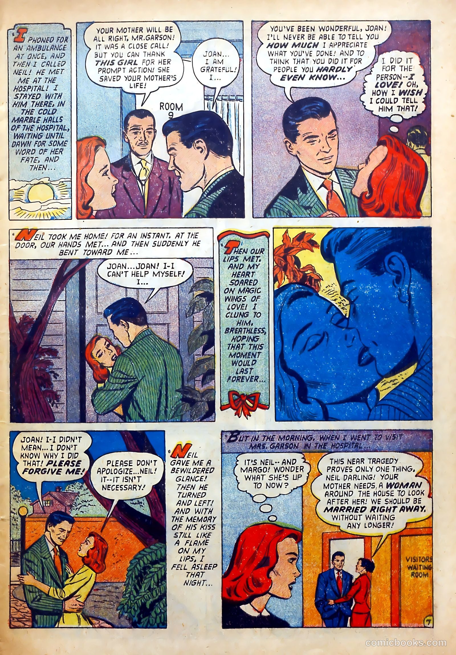 Love Diary #41 (1954) — page 9 of 36