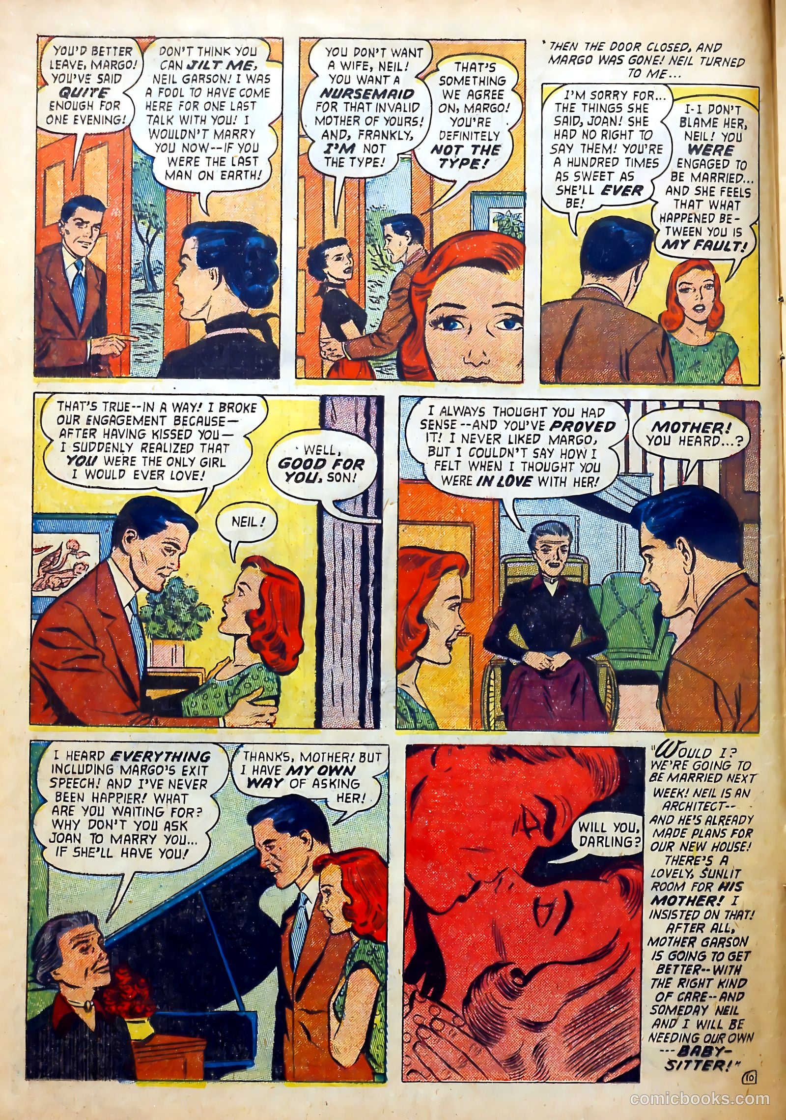 Love Diary #41 (1954) — page 12 of 36