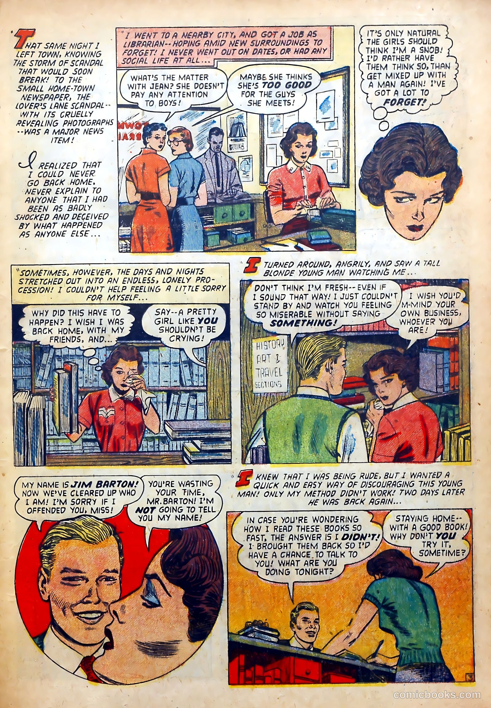 Love Diary #41 (1954) — page 17 of 36