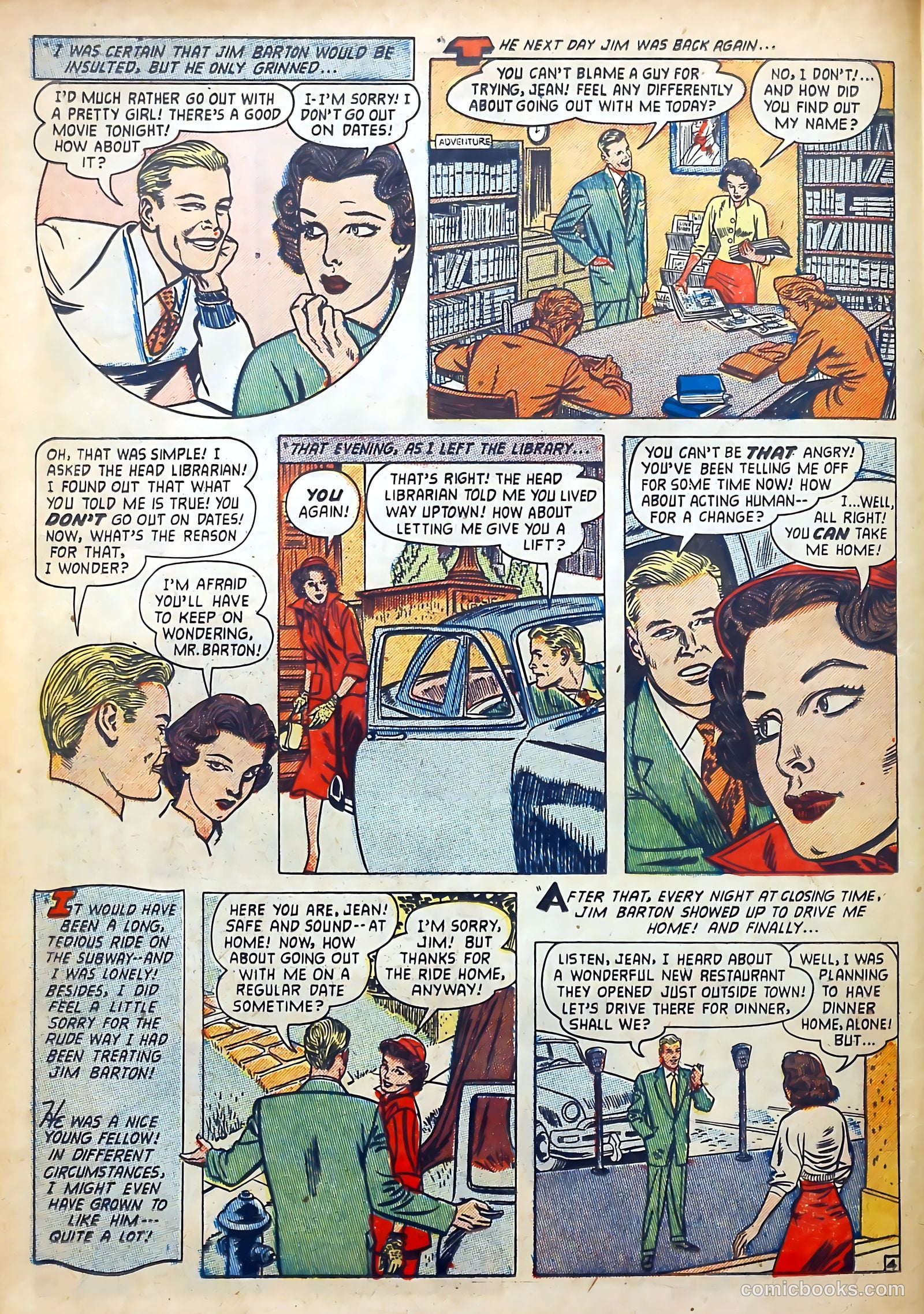 Love Diary #41 (1954) — page 18 of 36