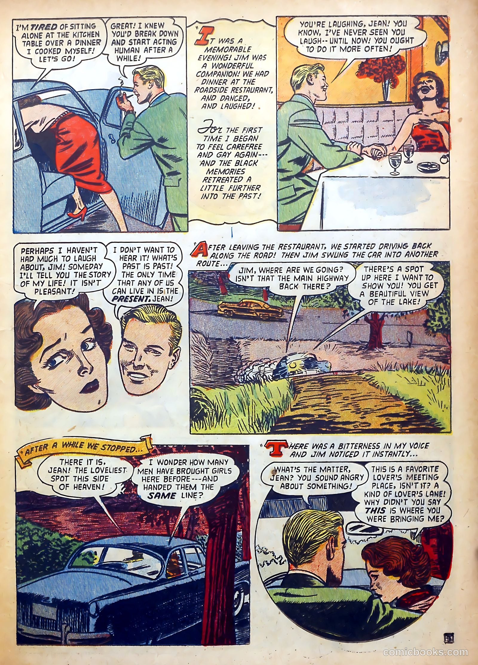 Love Diary #41 (1954) — page 19 of 36
