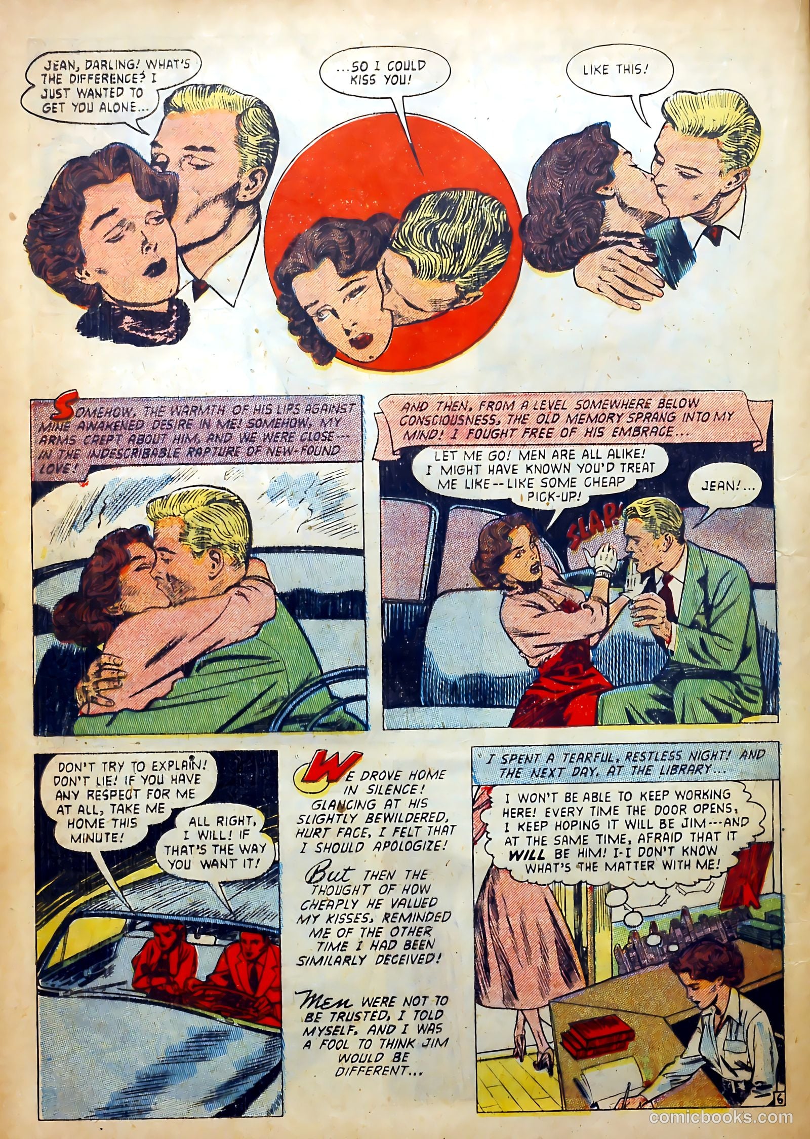Love Diary #41 (1954) — page 20 of 36