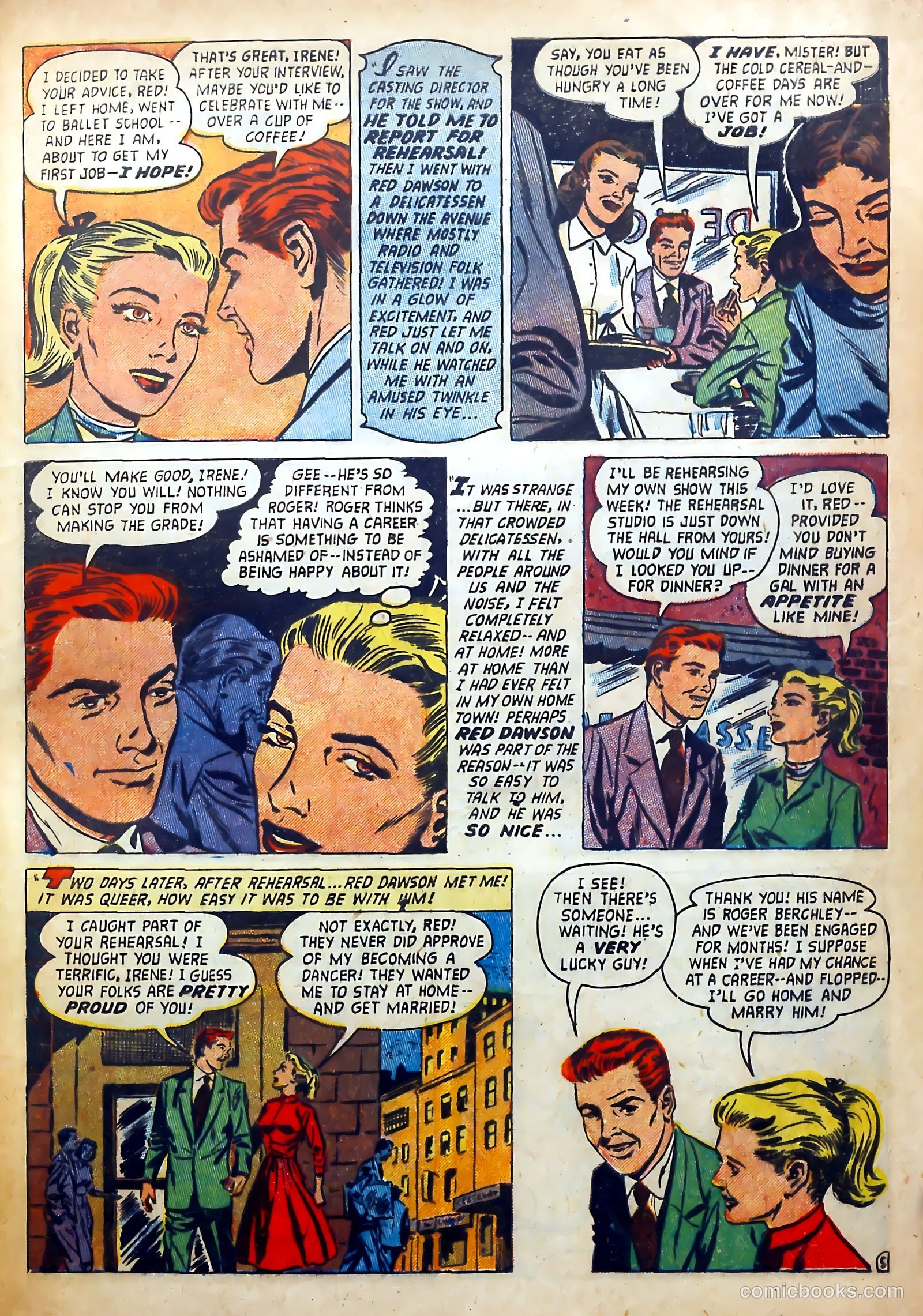 Love Diary #41 (1954) — page 31 of 36