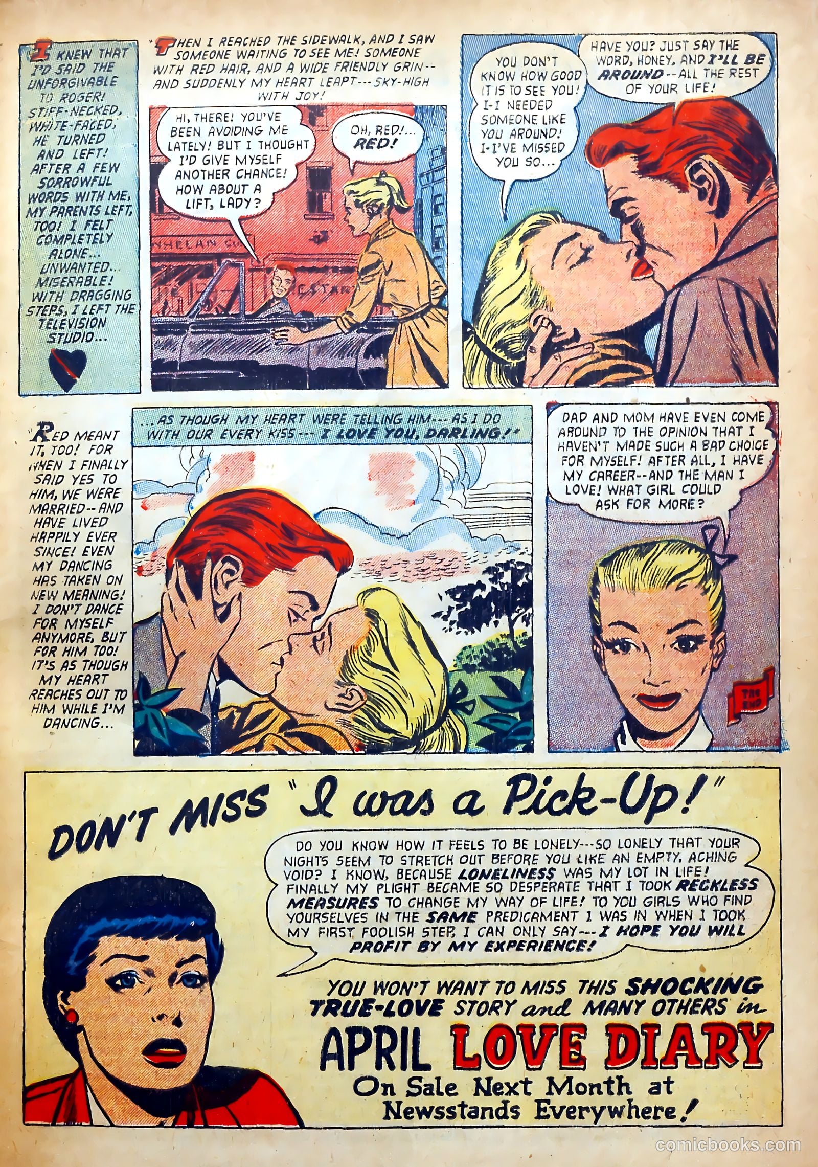 Love Diary #41 (1954) — page 33 of 36