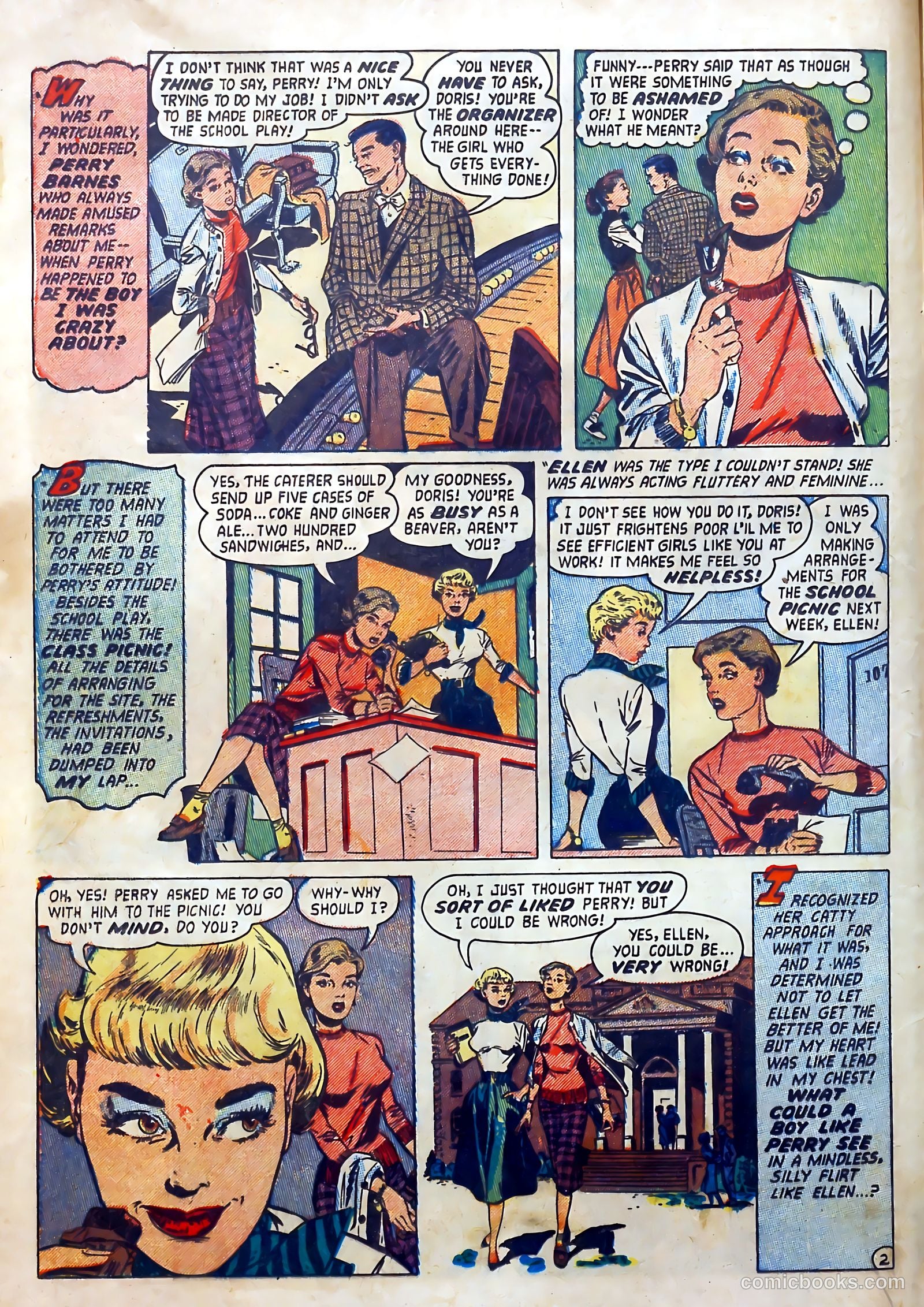 Love Diary #42 (1954) — page 14 of 36