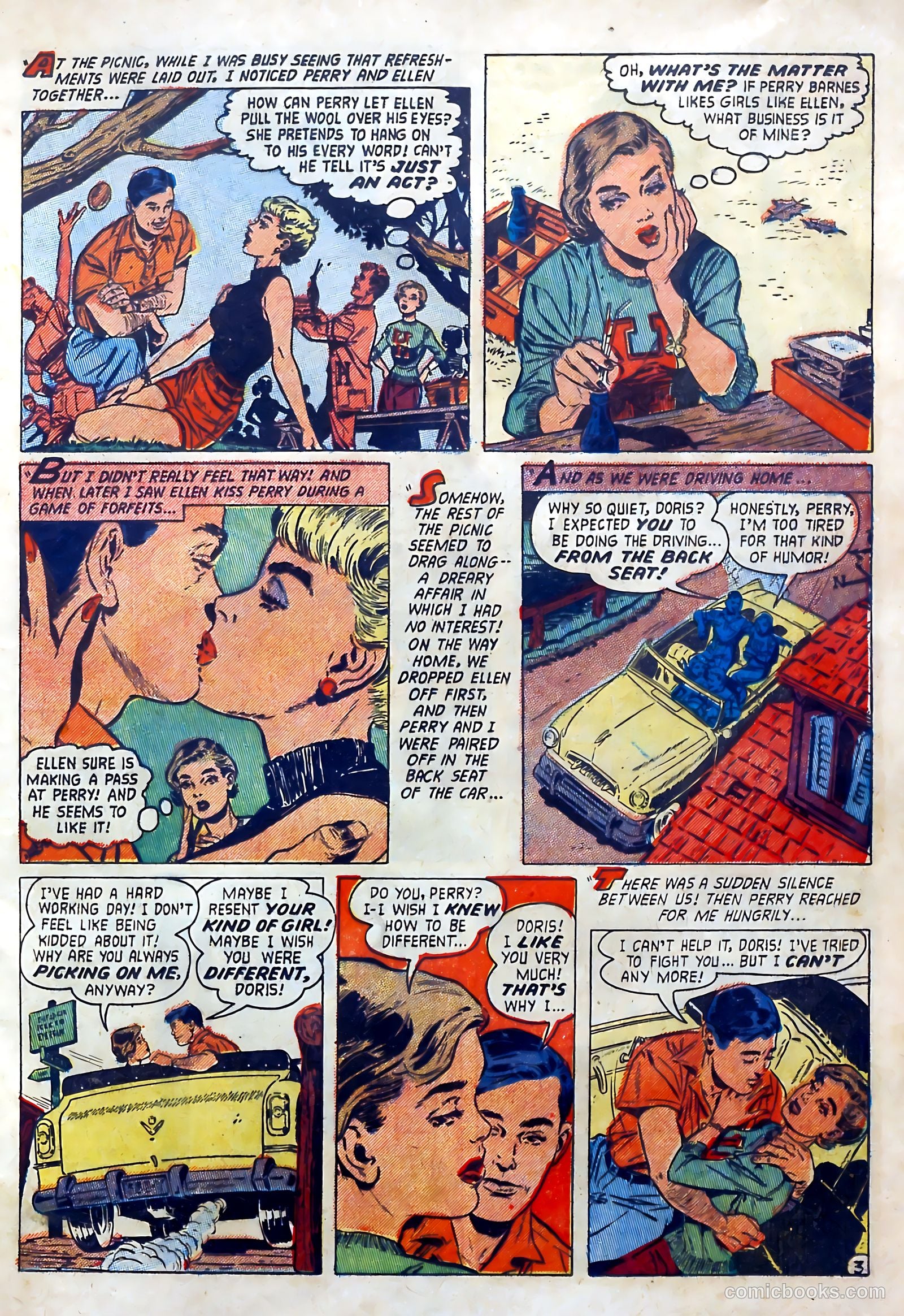 Love Diary #42 (1954) — page 15 of 36