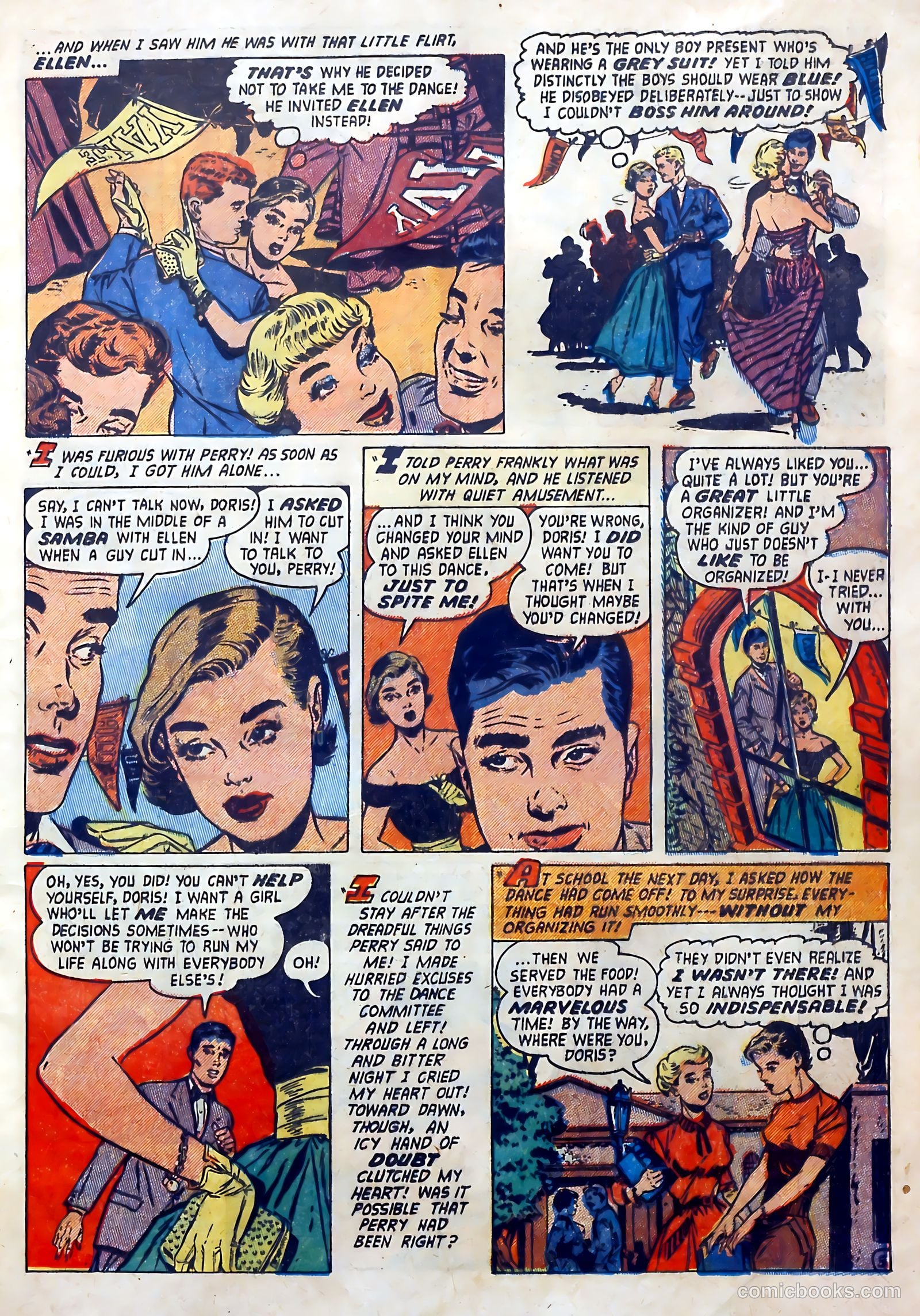 Love Diary #42 (1954) — page 17 of 36
