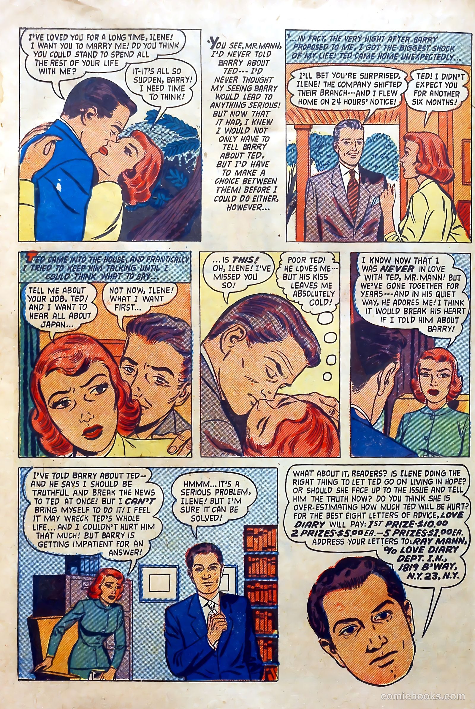 Love Diary #42 (1954) — page 26 of 36