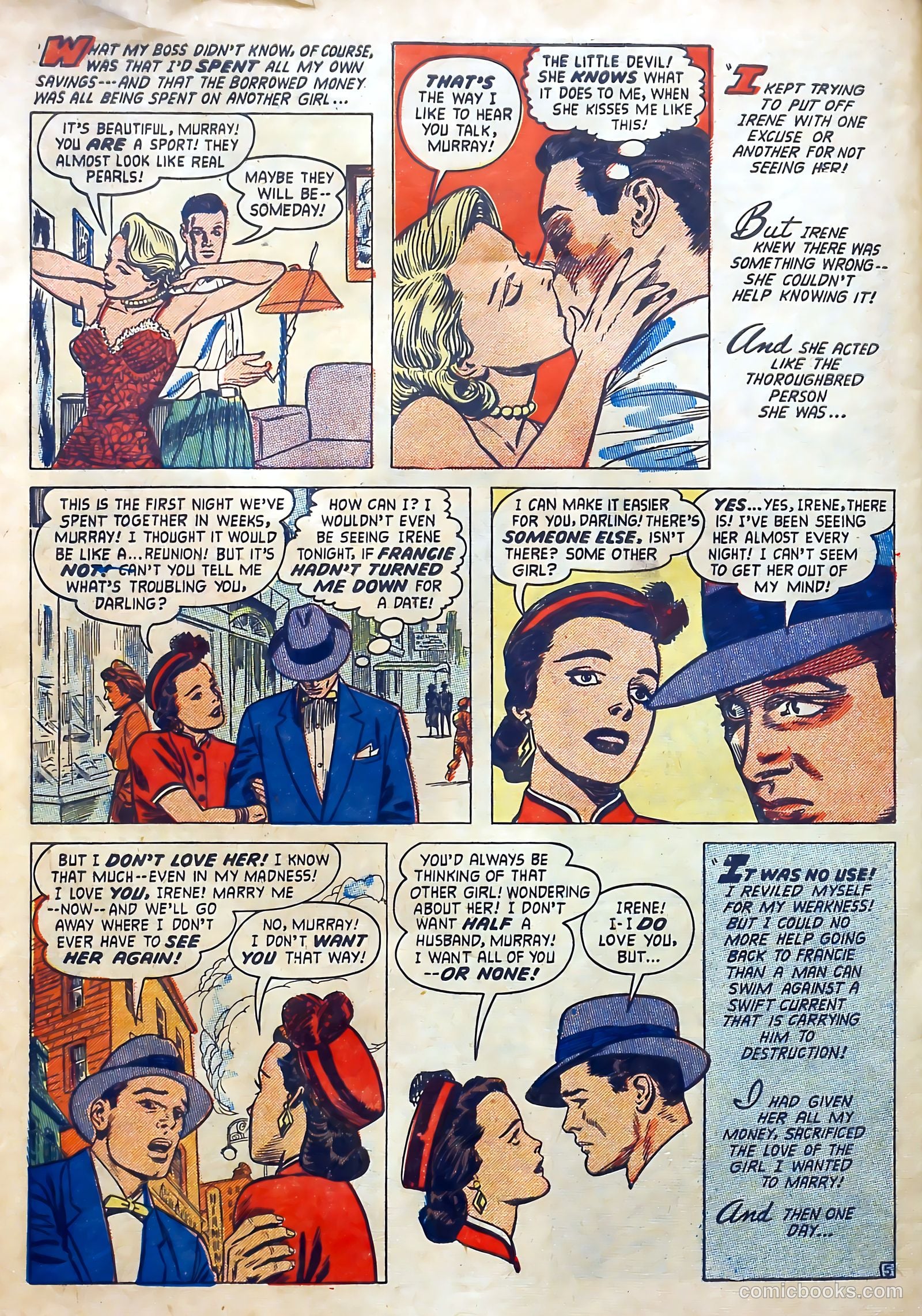 Love Diary #42 (1954) — page 32 of 36