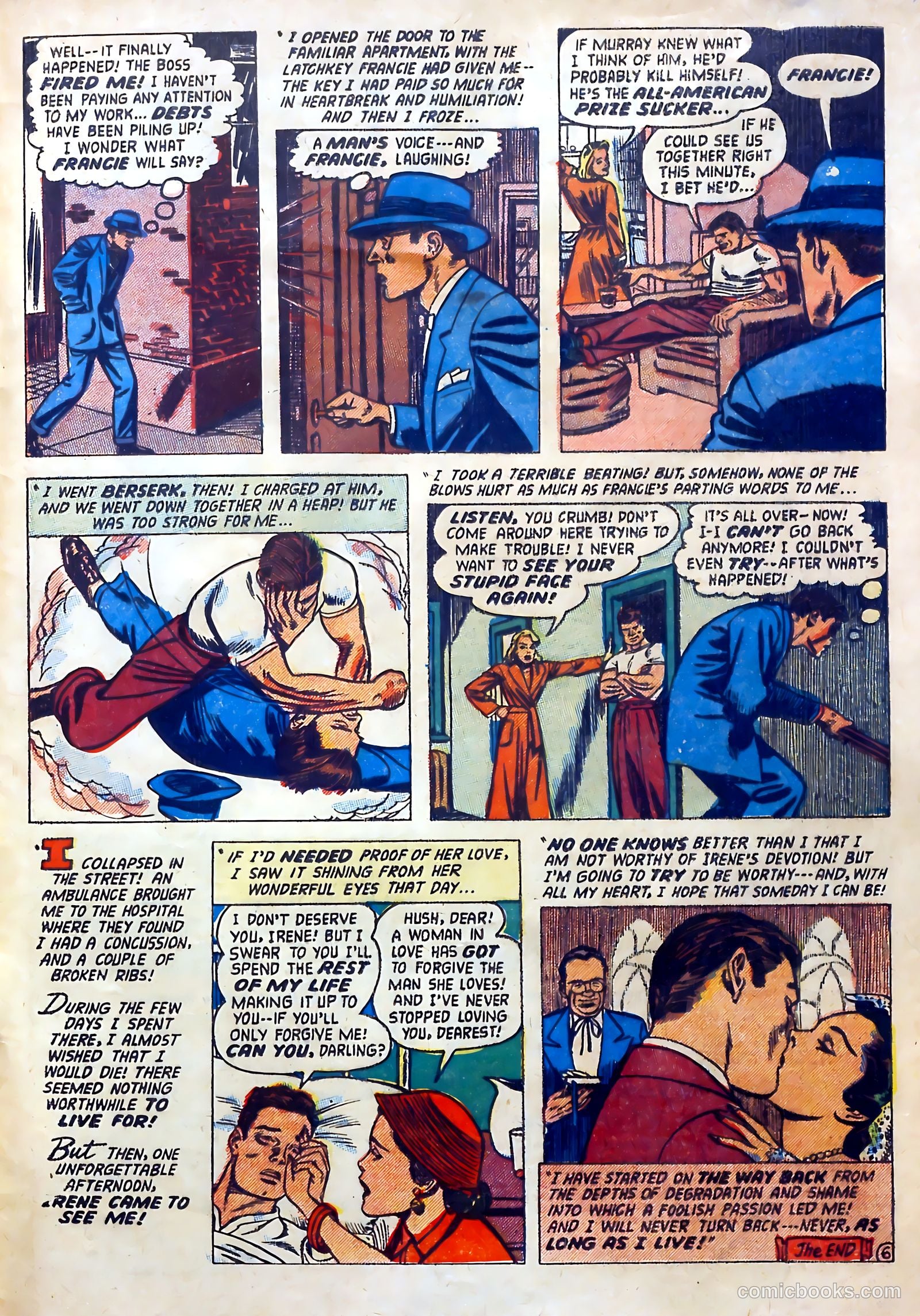 Love Diary #42 (1954) — page 33 of 36