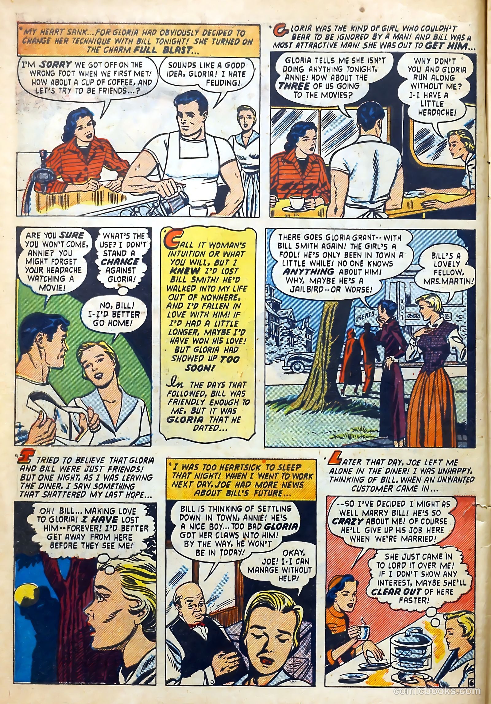 Love Diary #43 (1954) — page 8 of 36
