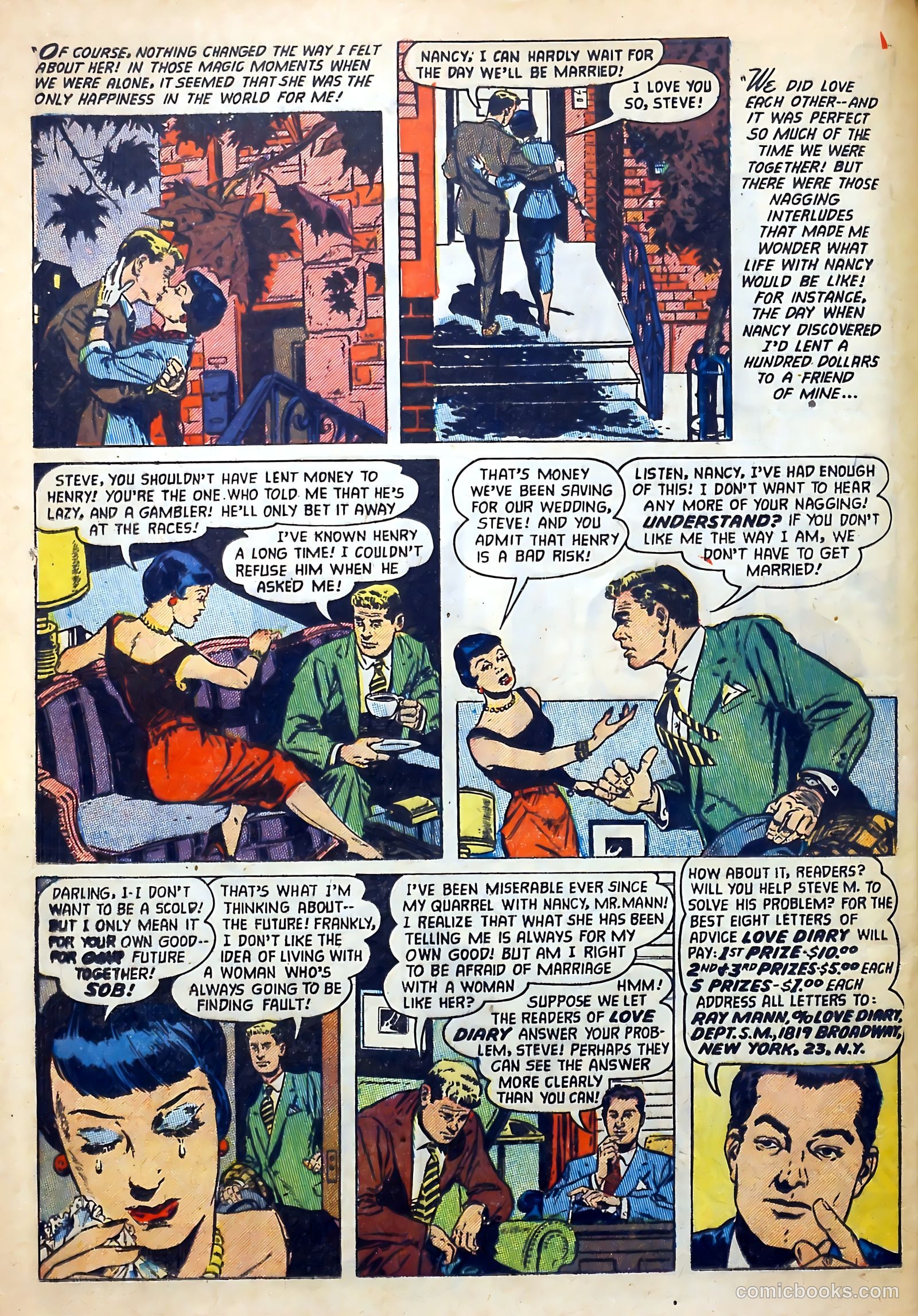 Love Diary #43 (1954) — page 22 of 36