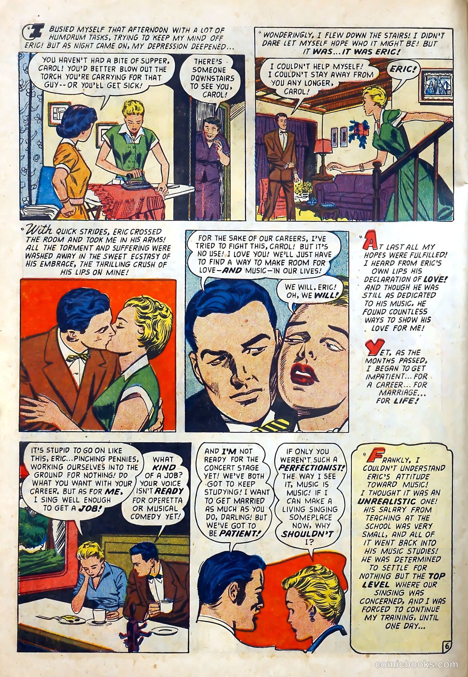 Love Diary #44 (1954) — page 8 of 36
