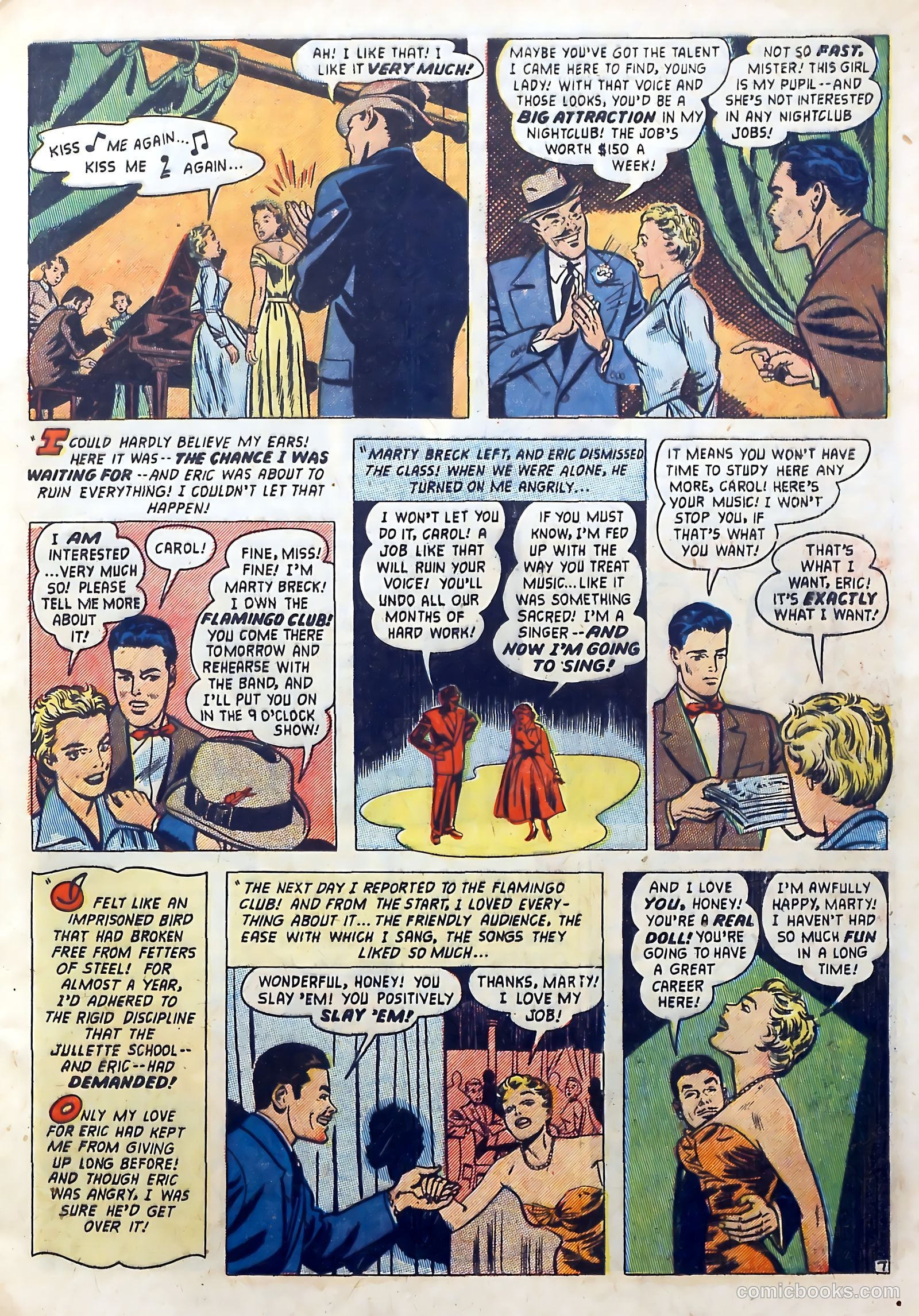 Love Diary #44 (1954) — page 9 of 36