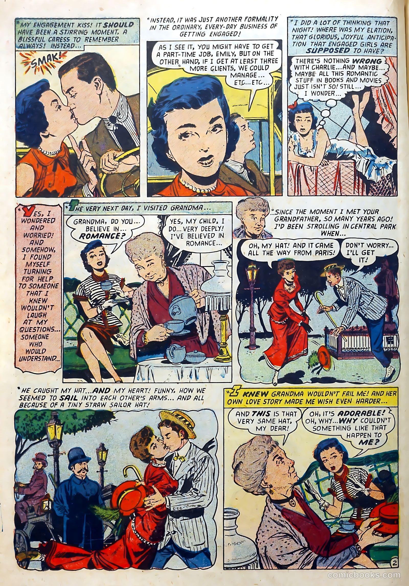 Love Diary #44 (1954) — page 16 of 36