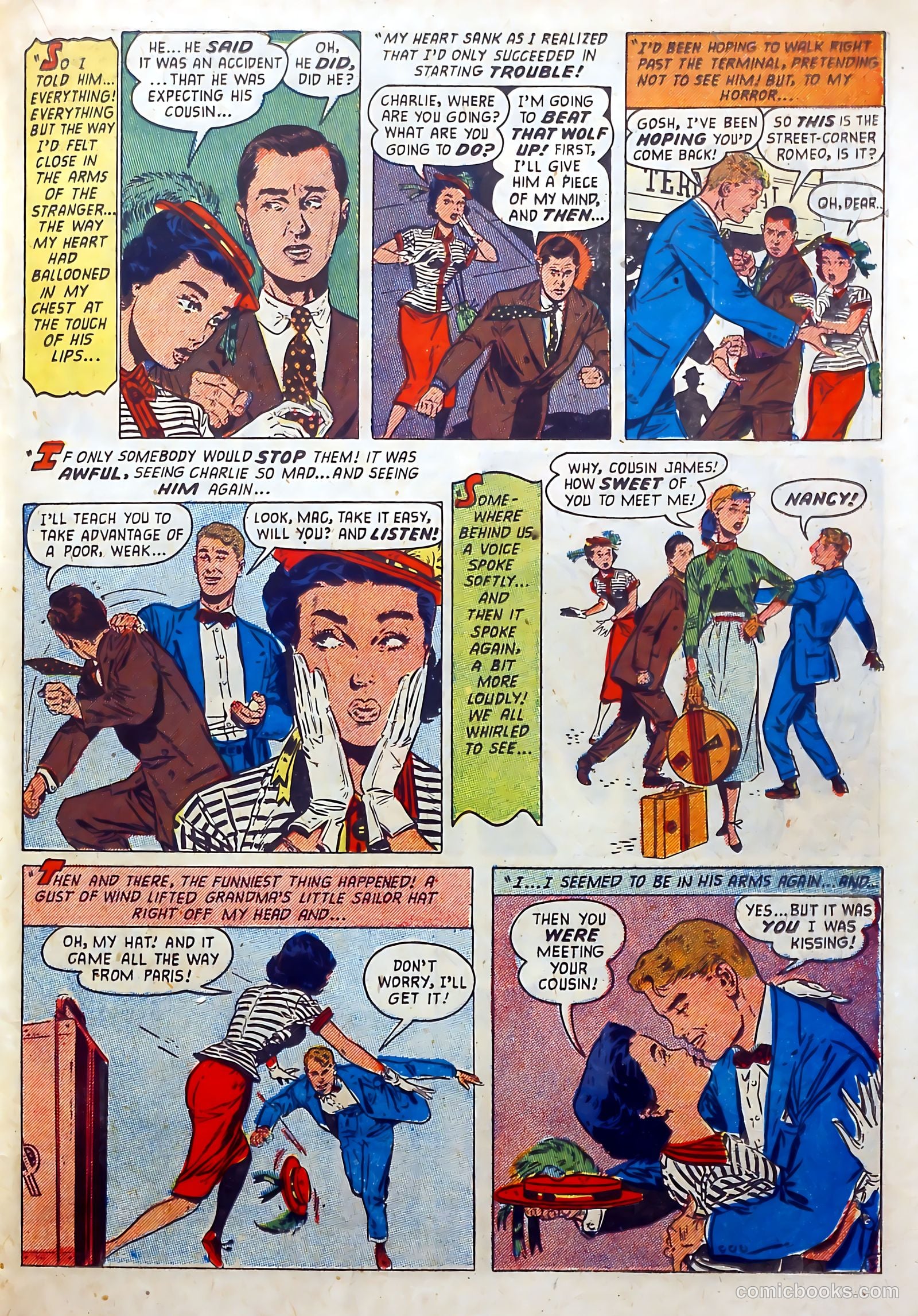 Love Diary #44 (1954) — page 19 of 36