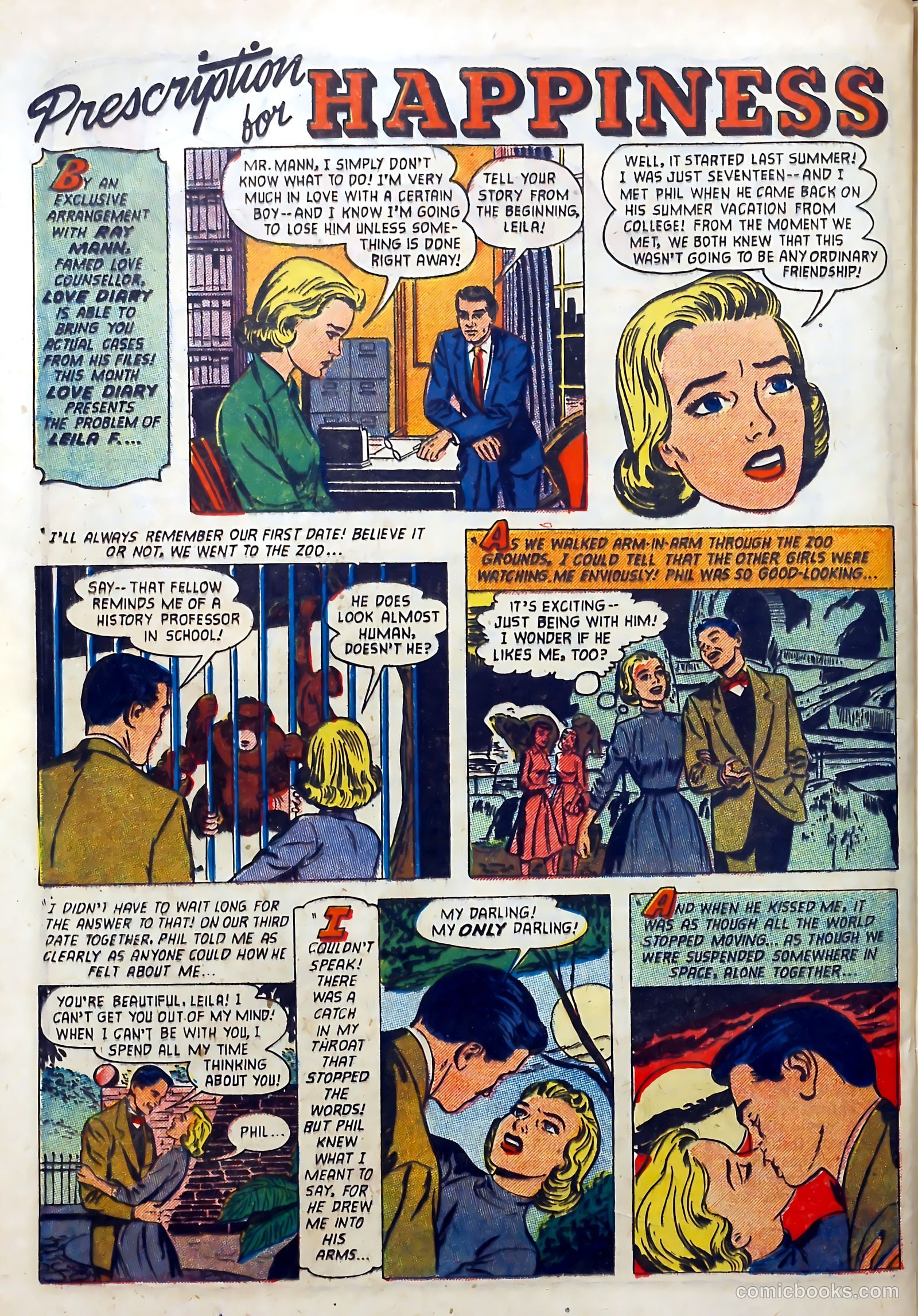 Love Diary #44 (1954) — page 22 of 36