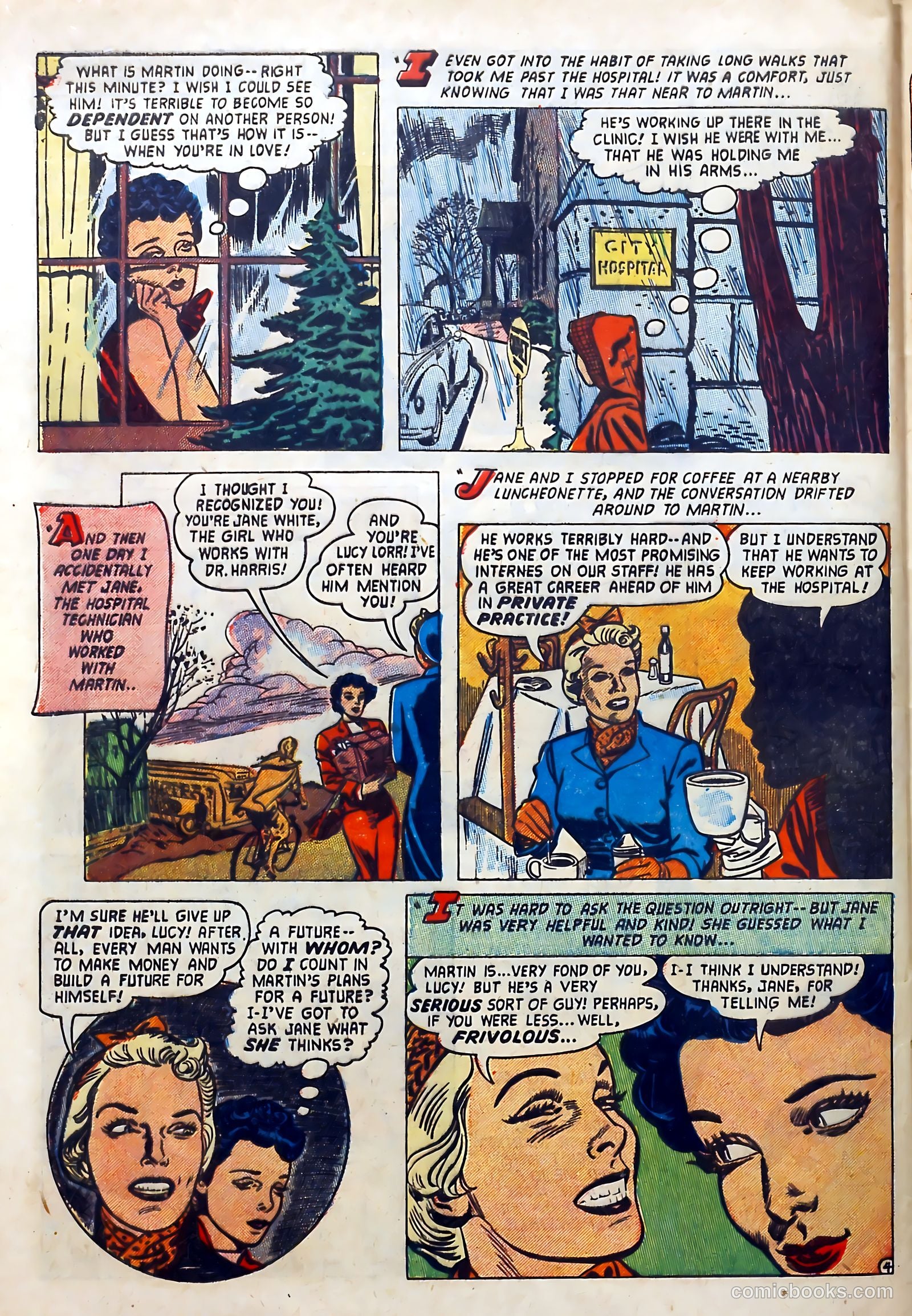 Love Diary #44 (1954) — page 30 of 36