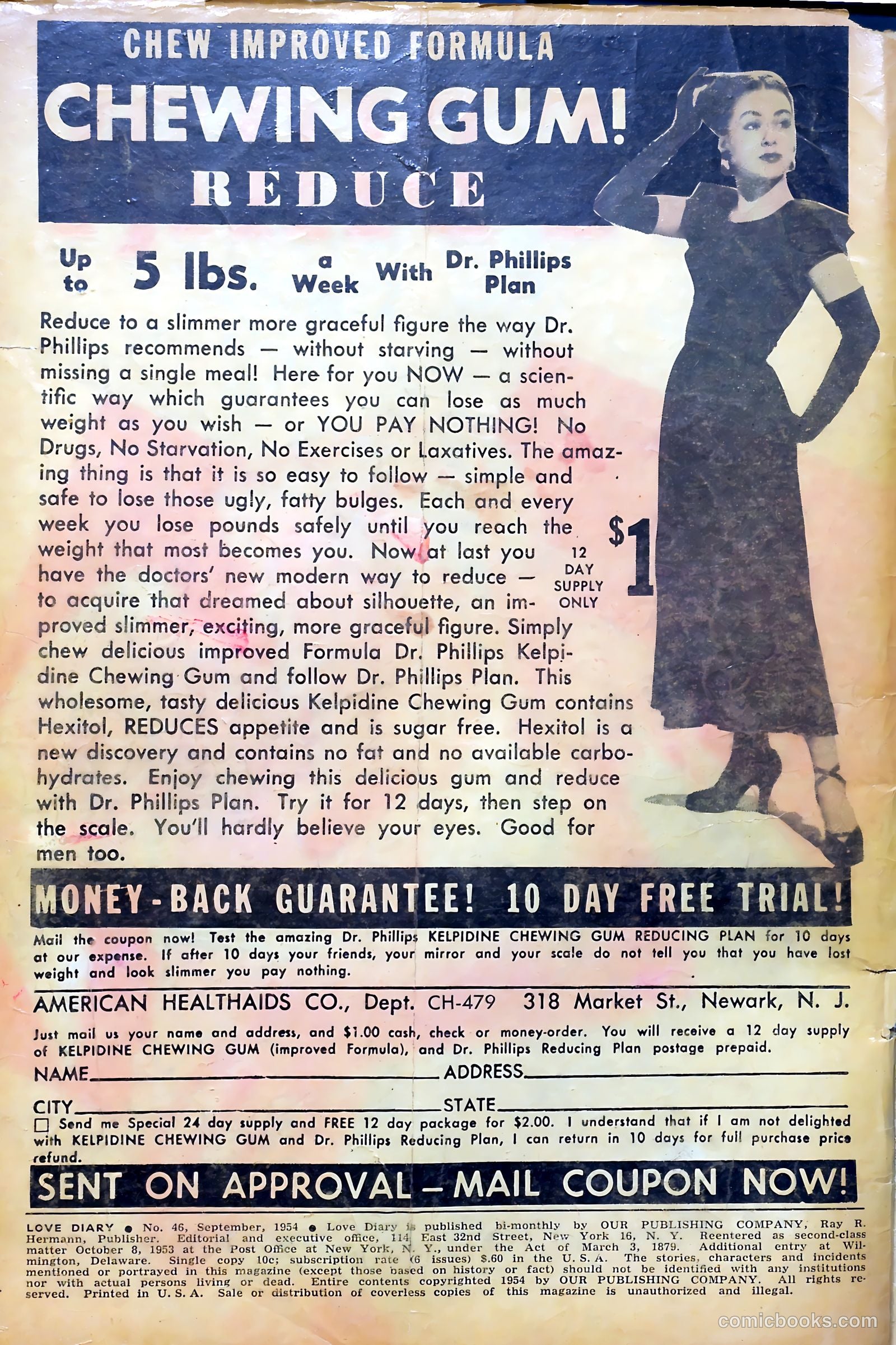 Love Diary #46 (1954) — page 2 of 36