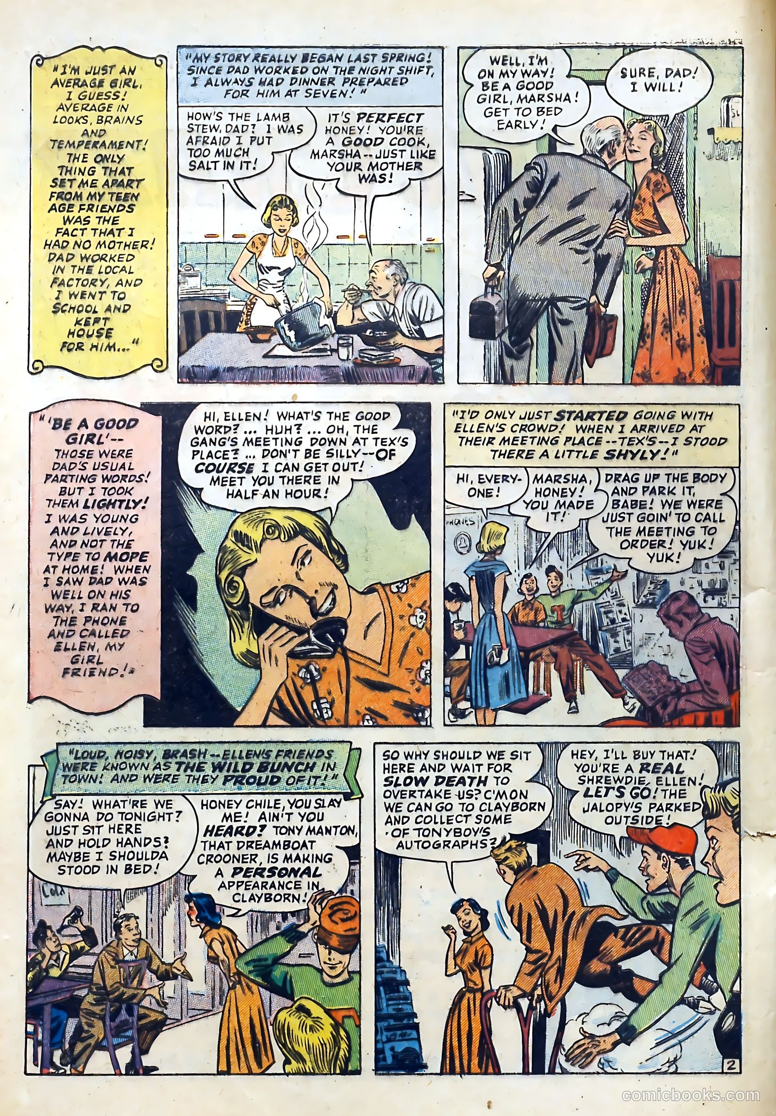 Love Diary #46 (1954) — page 4 of 36