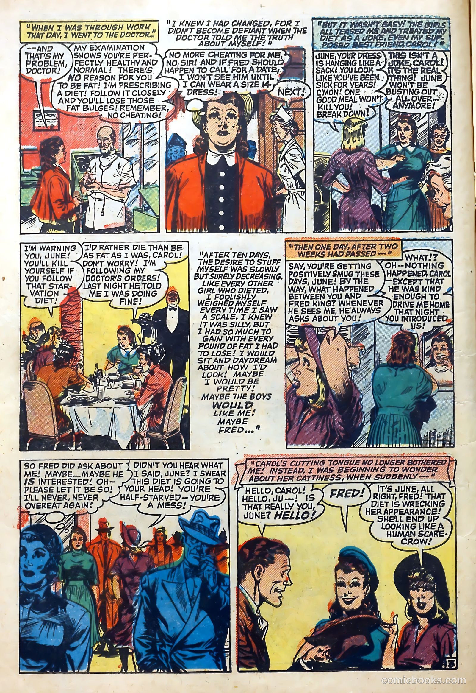 Love Diary #46 (1954) — page 16 of 36