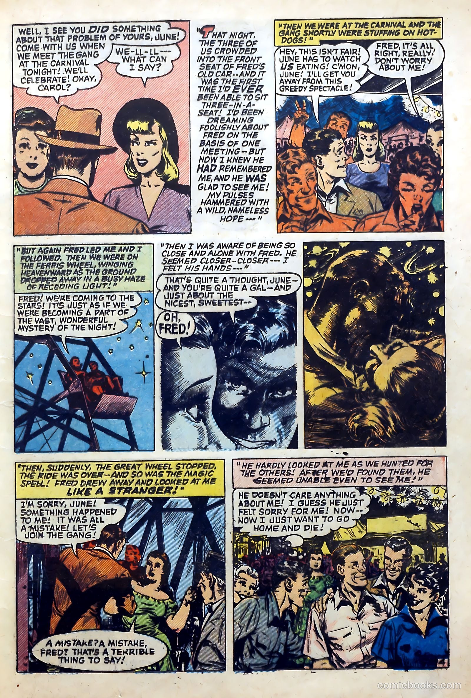 Love Diary #46 (1954) — page 17 of 36