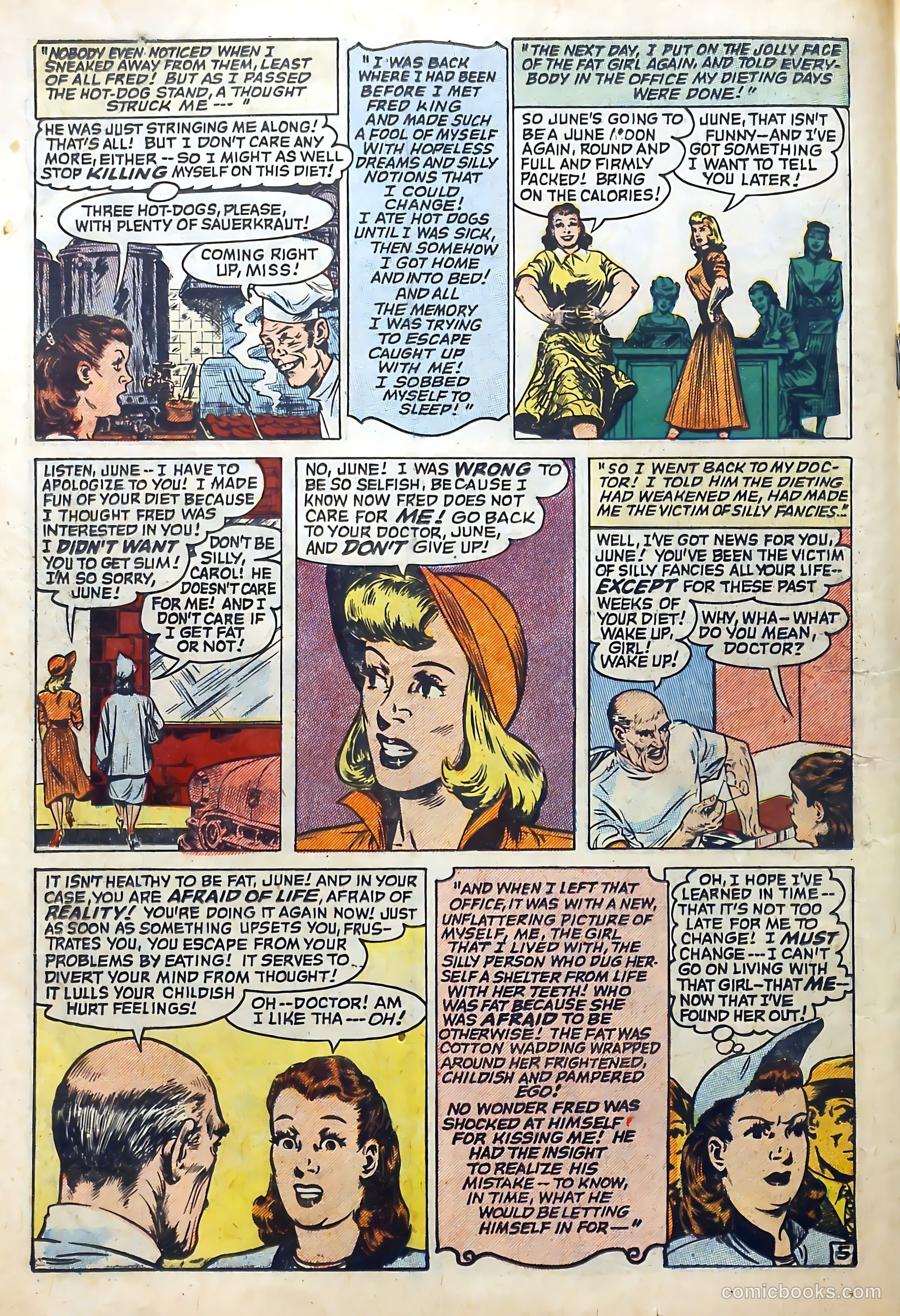 Love Diary #46 (1954) — page 18 of 36