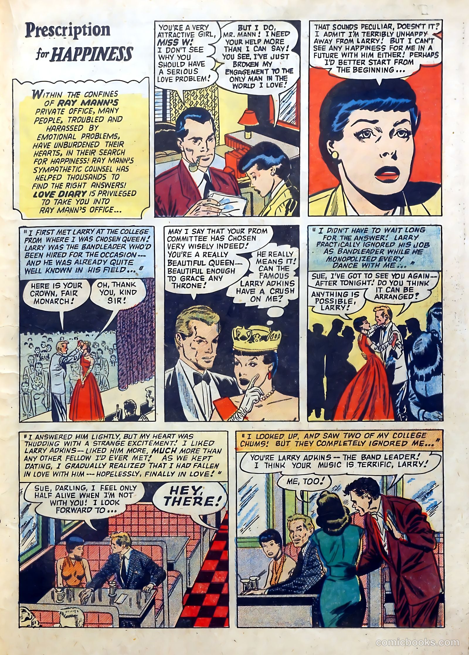 Love Diary #46 (1954) — page 21 of 36