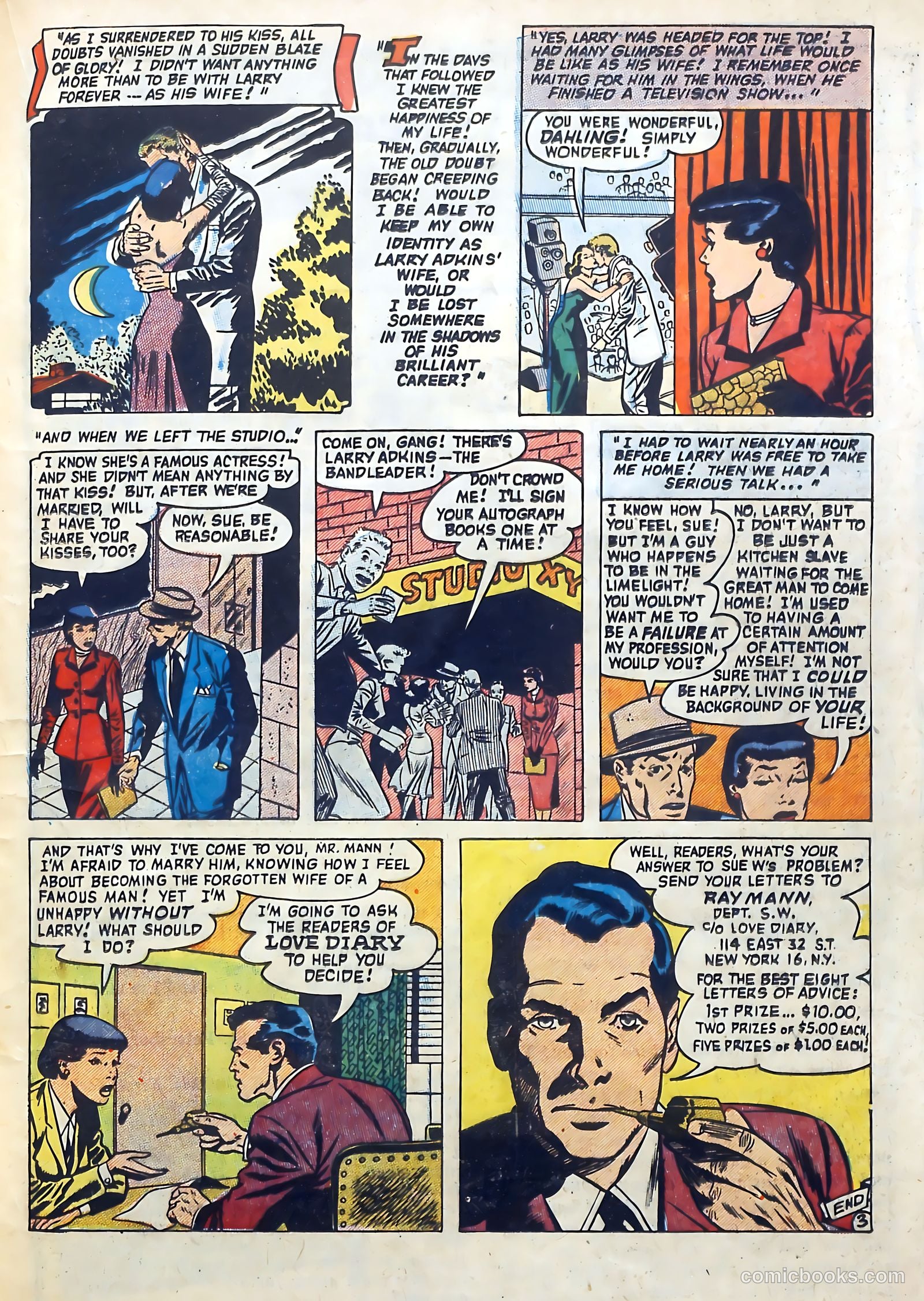 Love Diary #46 (1954) — page 23 of 36