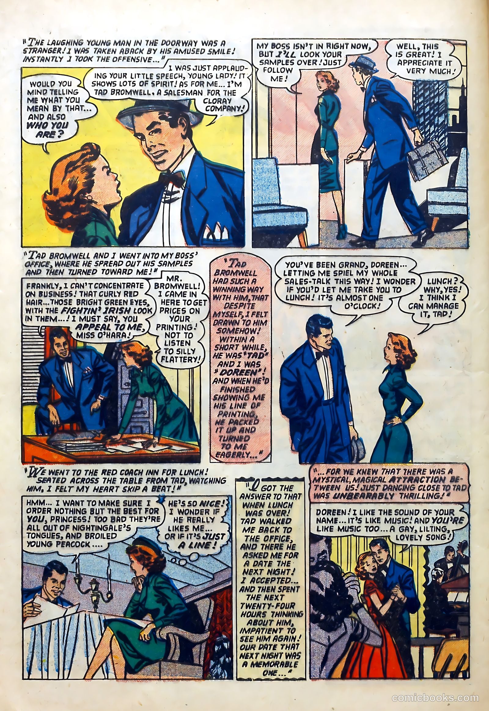 Love Diary #46 (1954) — page 28 of 36
